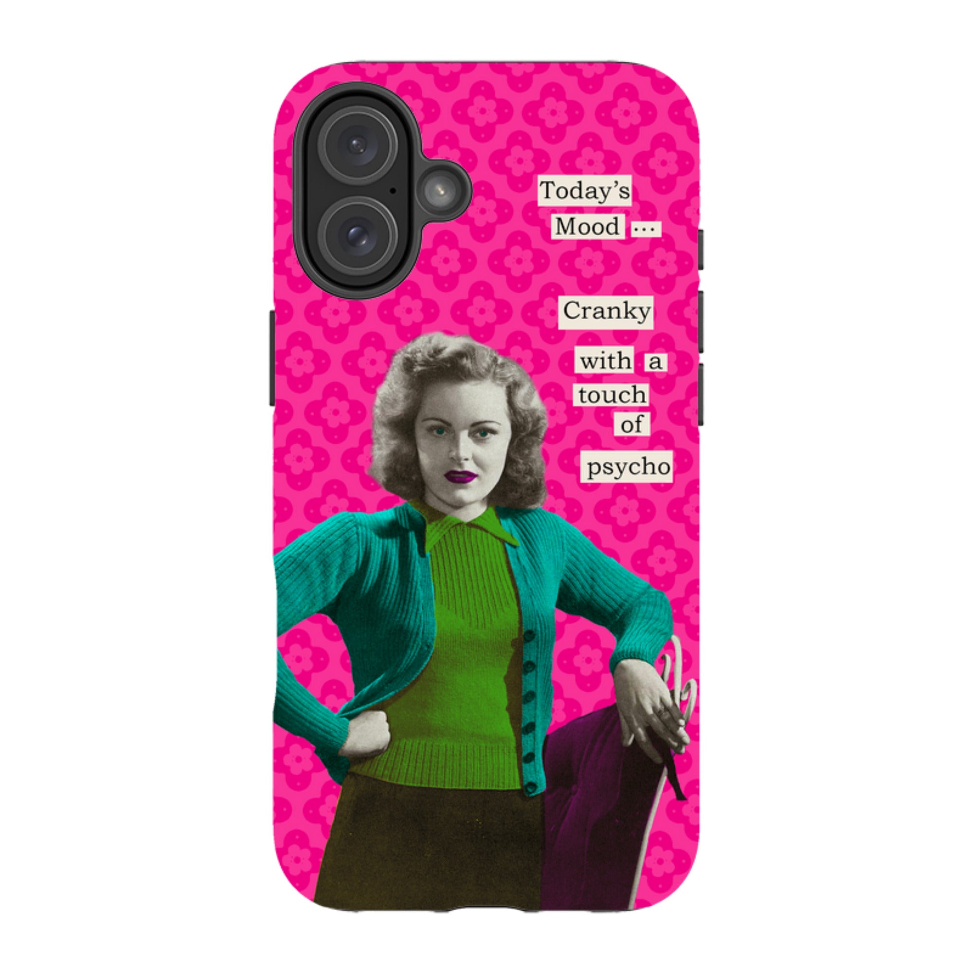 iPhone Tough Case - Todays Mood By Clare Jordan