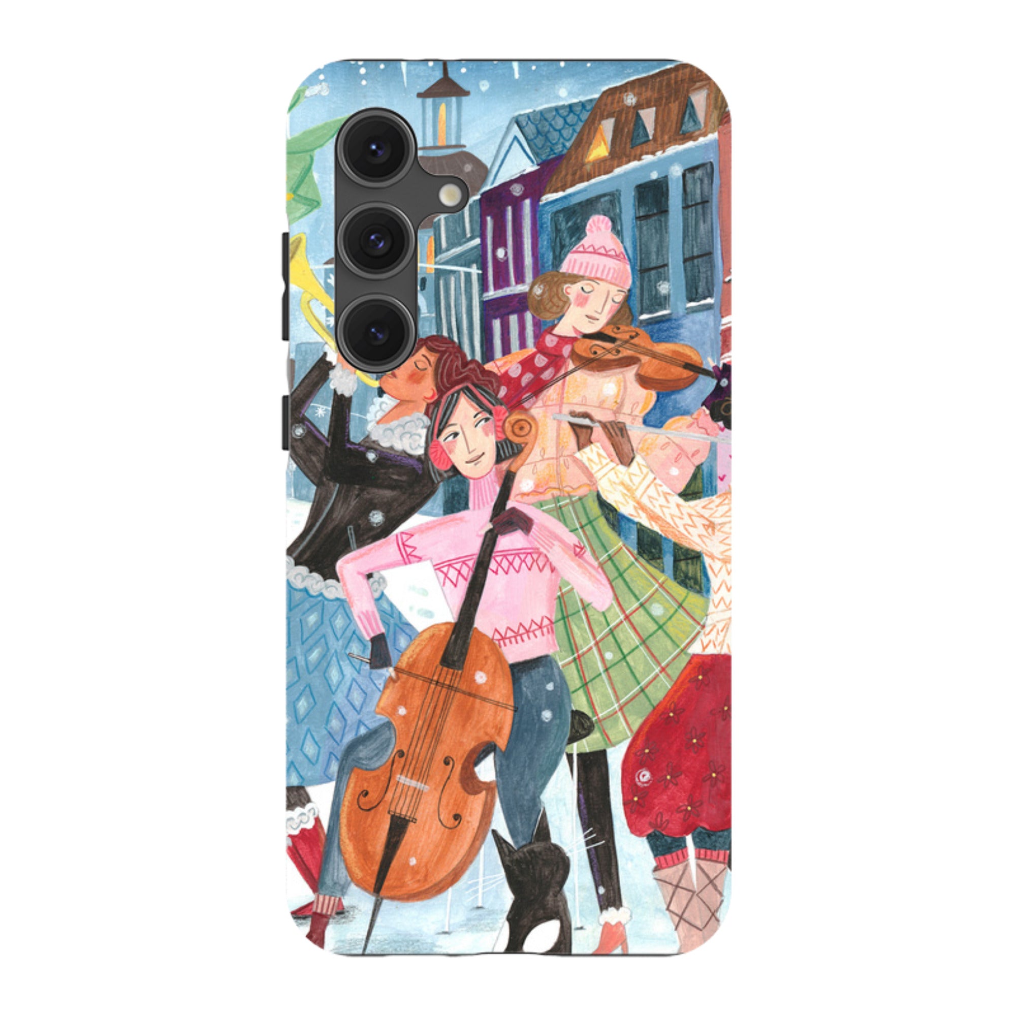Samsung Tough Case - Musical Winter By Caroline Bonne Muller