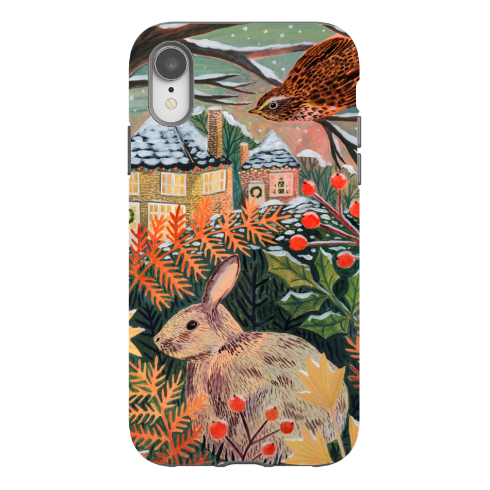 iPhone Tough Case - Rabbit By Lee Foster Wilson