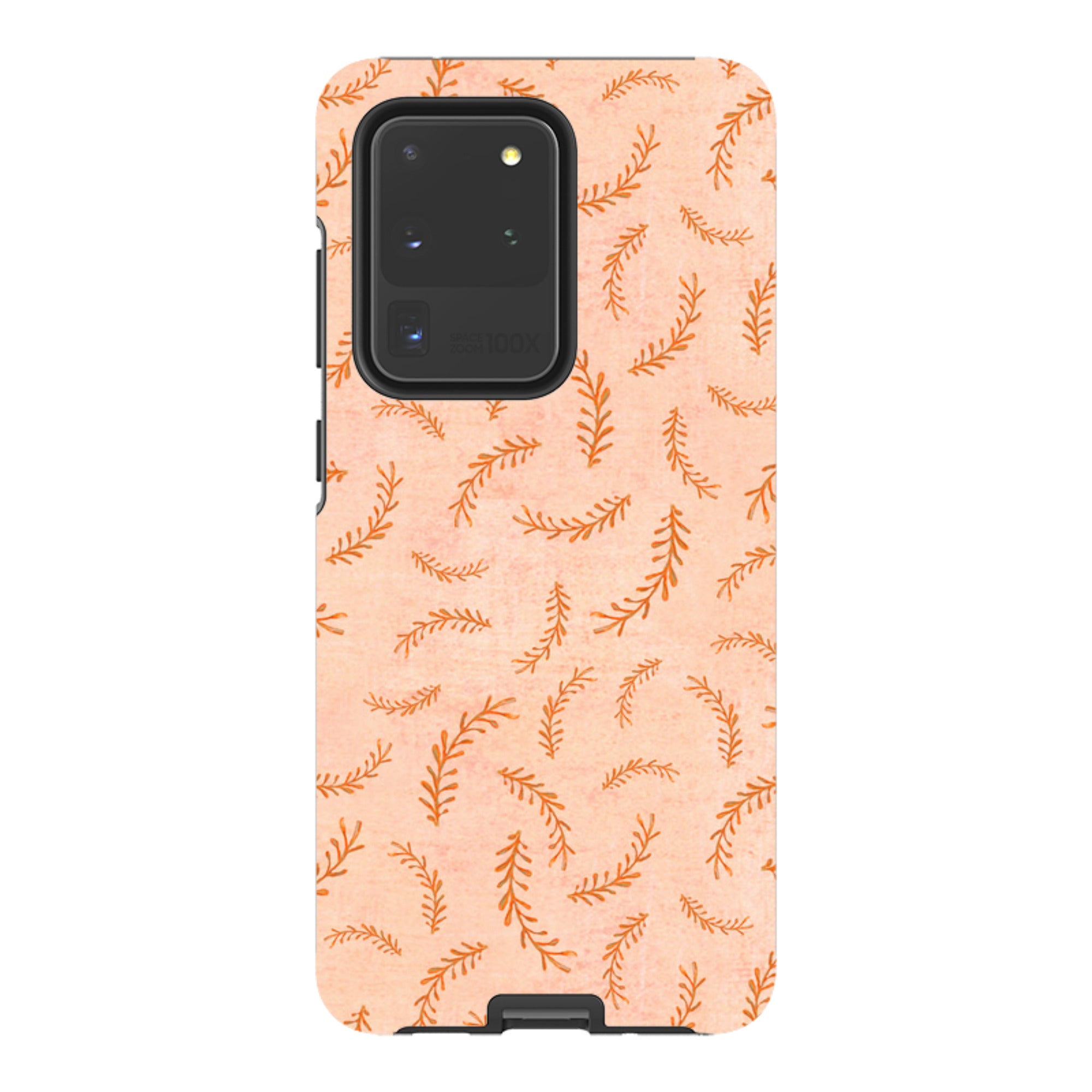 Samsung Tough Case - Feathers Pink By Katherine Quinn