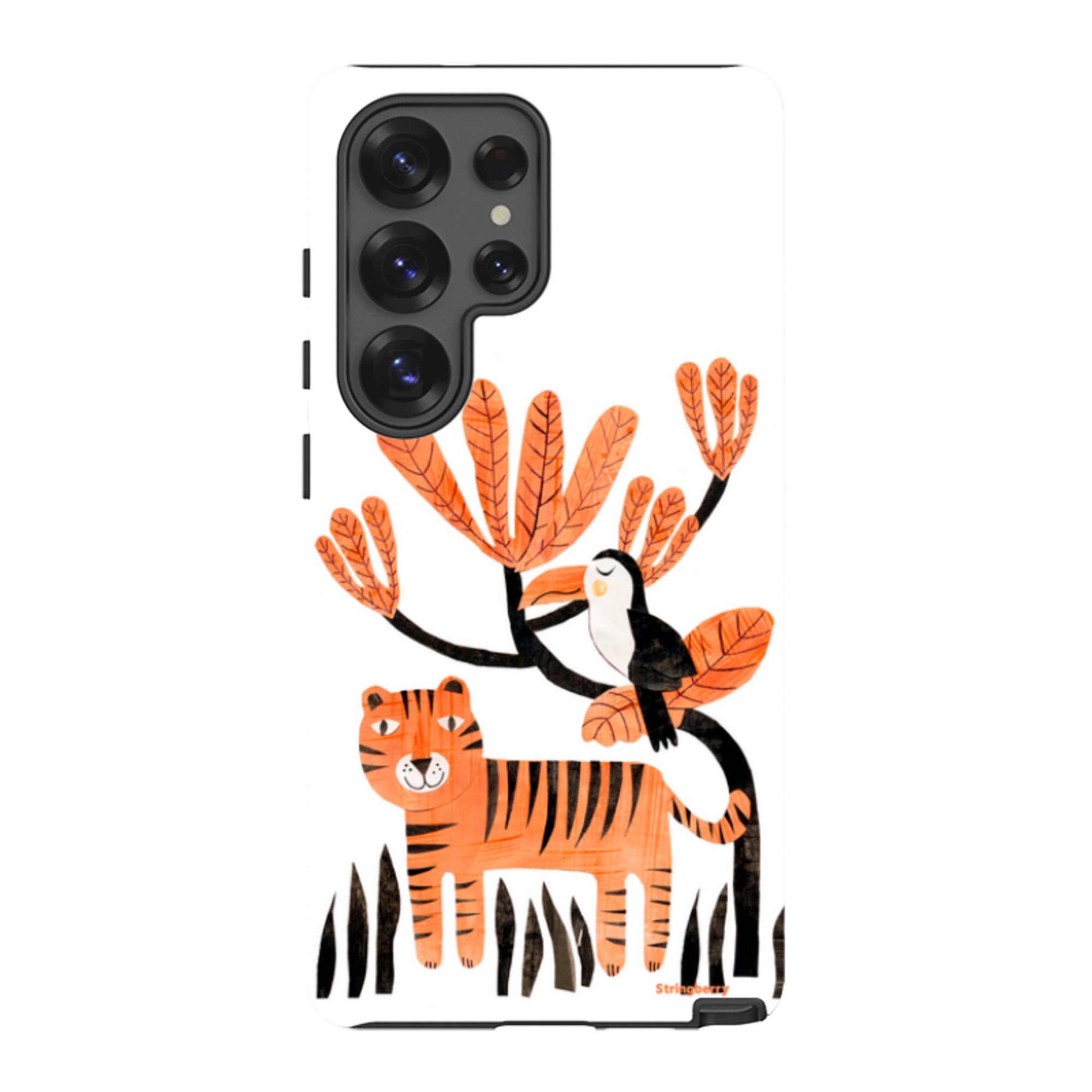 Samsung Tough Case - Tiger And Toucan By Tracey English