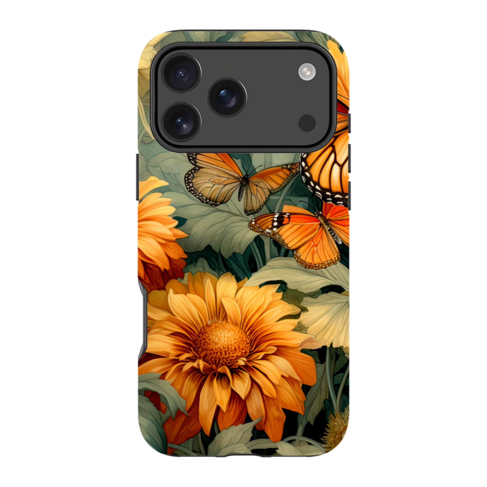 iPhone MagSafe Tough Case - Butterfly Daisies V
