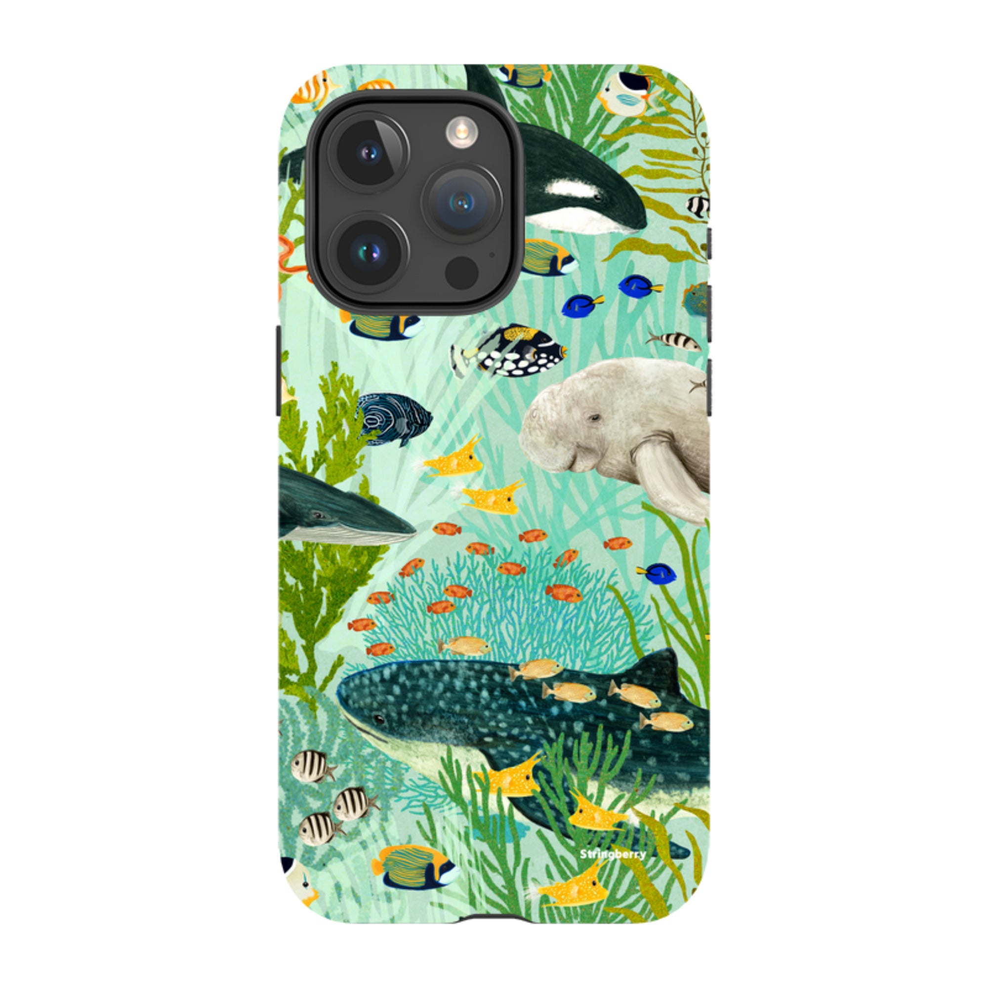 iPhone Tough Case - Sea Life By Katherine Quinn