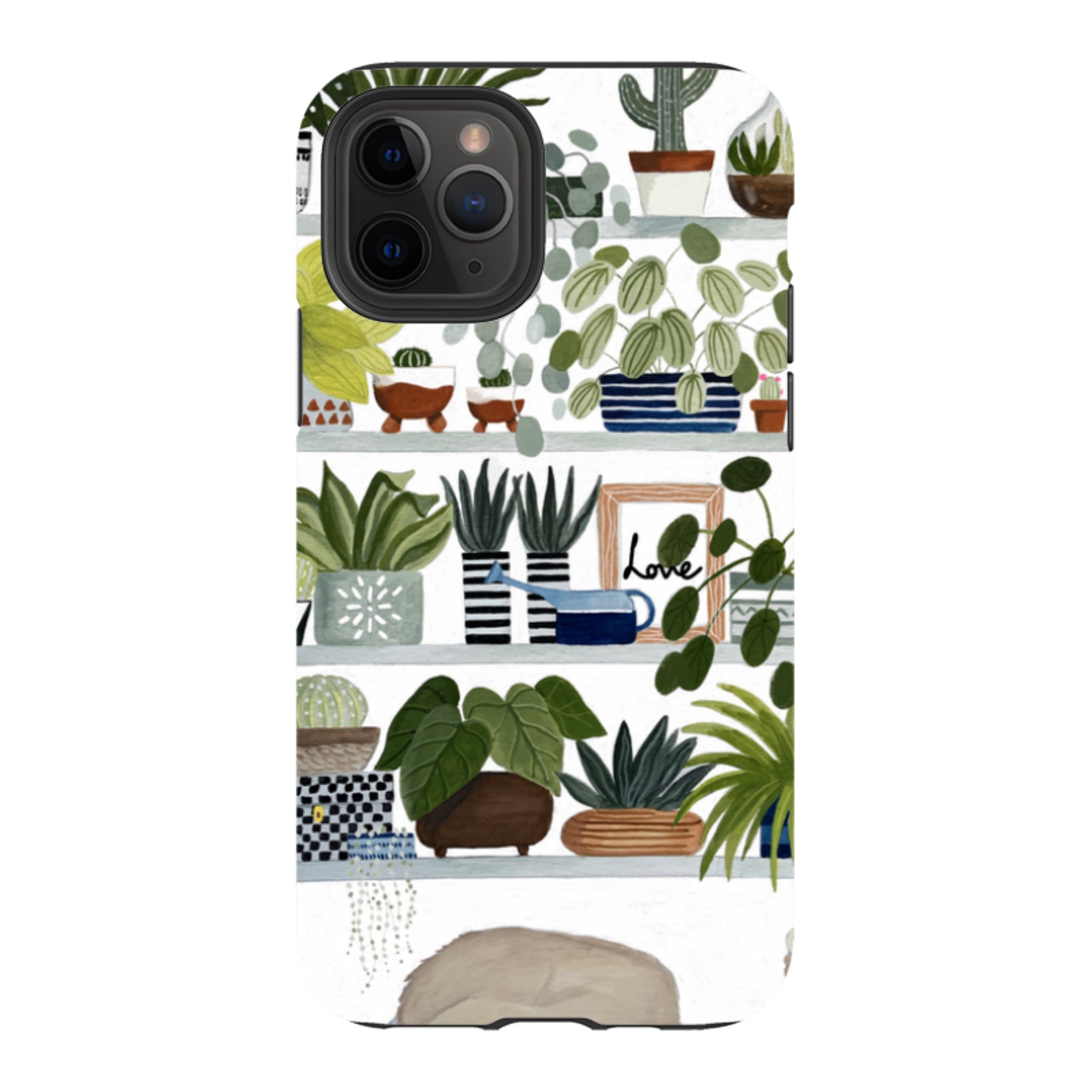 iPhone Tough Case - Plant Shelves By Bex Parkin