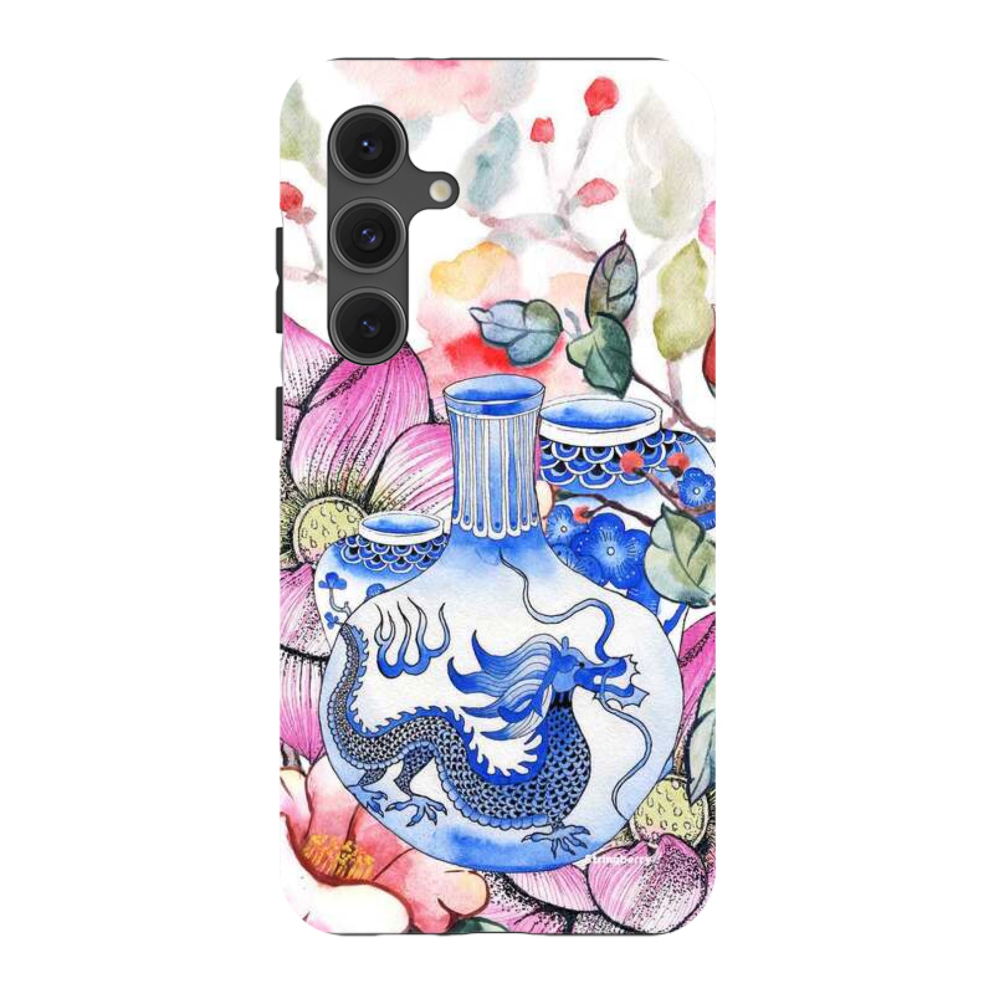 Samsung Tough Case - Dragon Vase