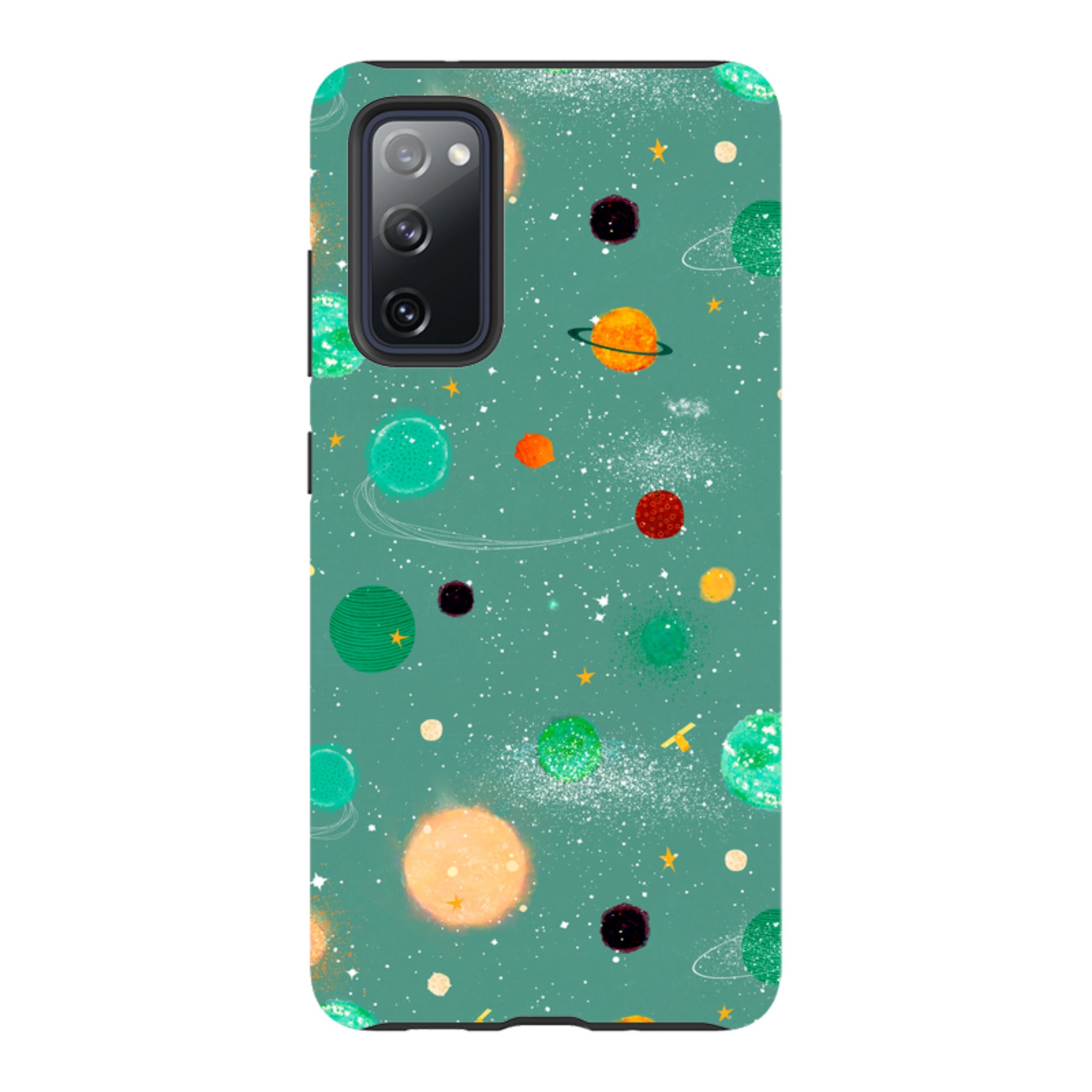 Samsung Tough Case - Far Far Away Green By Katherine Quinn