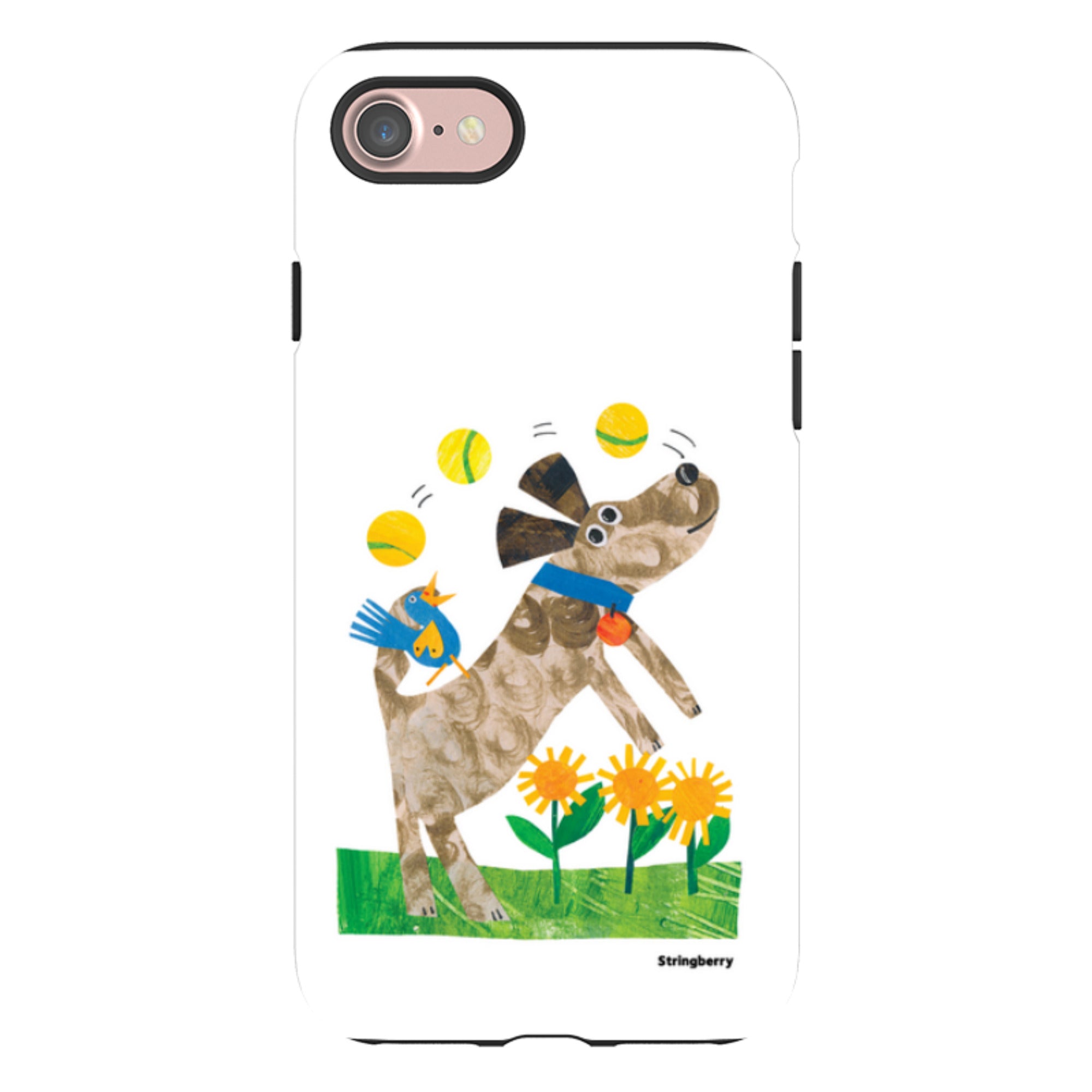 iPhone Tough Case - Days Of Dogs V By Tracey English