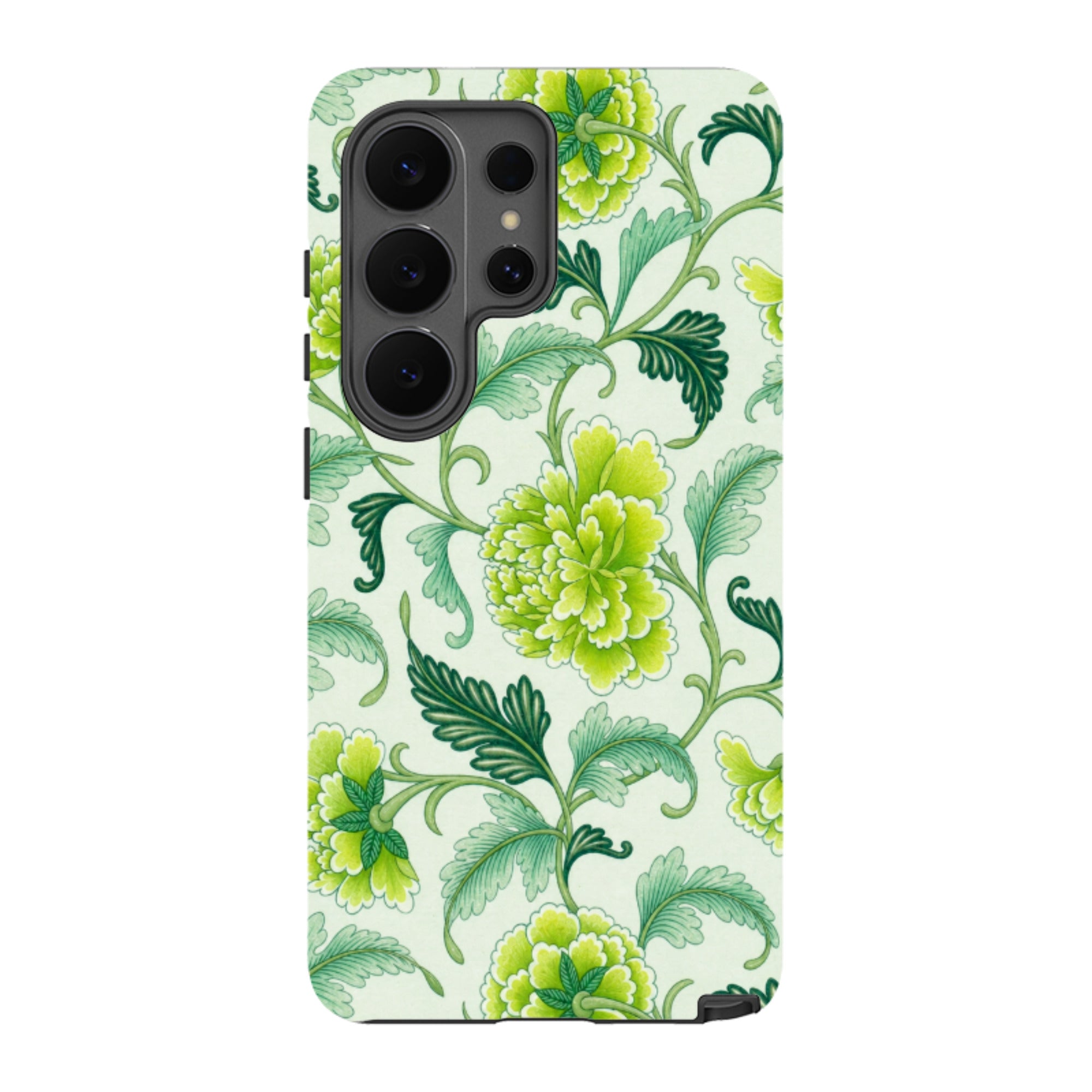 Samsung Tough Case - Sage Green Chinoiserie