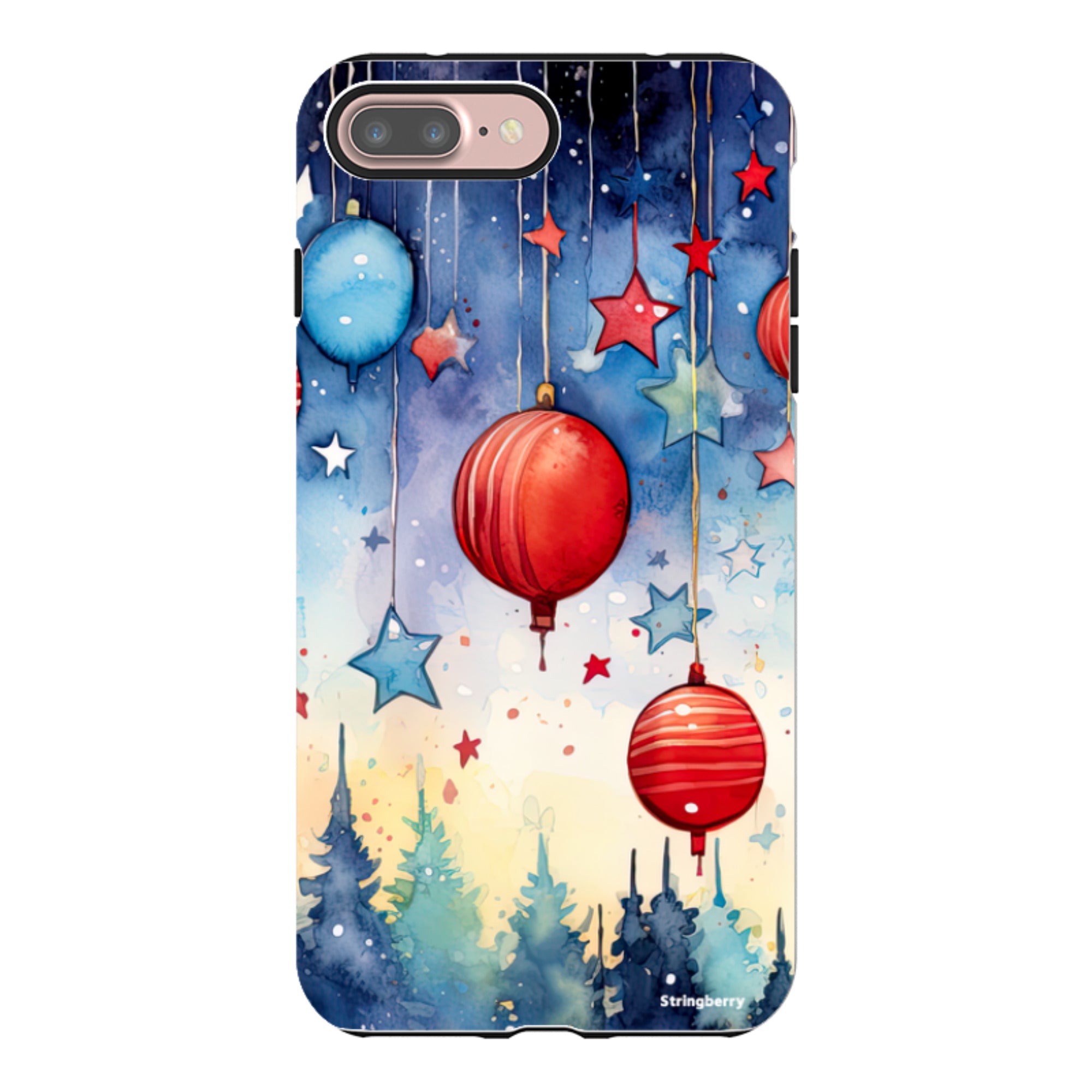 iPhone Tough Case - Bauble Forest