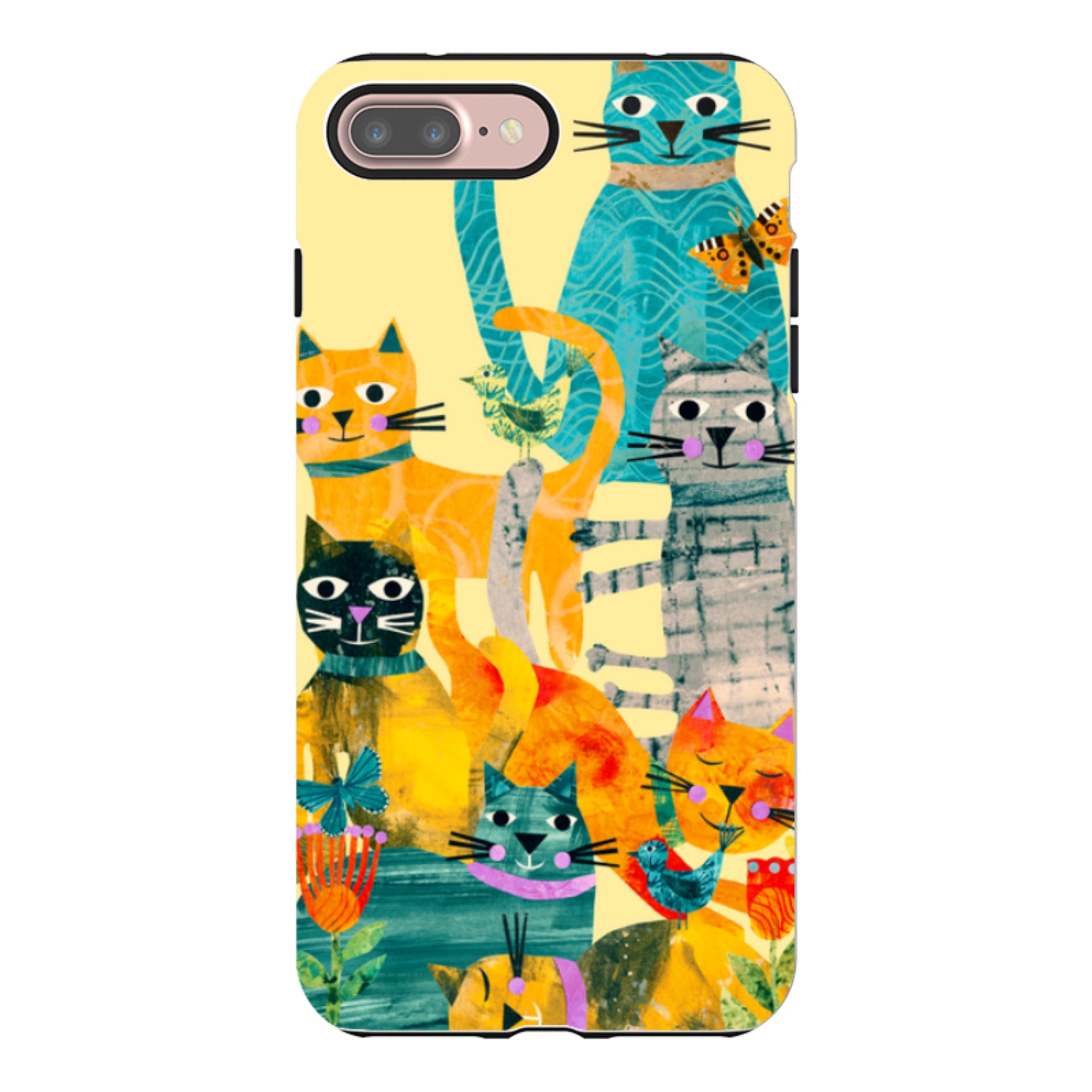 iPhone Case - Cat Party III By Tracey English