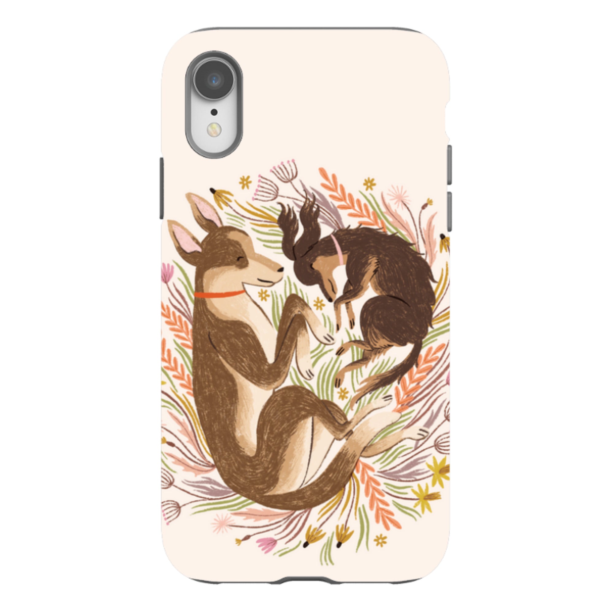 iPhone Tough Case - No Better Dream (Dogs) By Meghann Rader