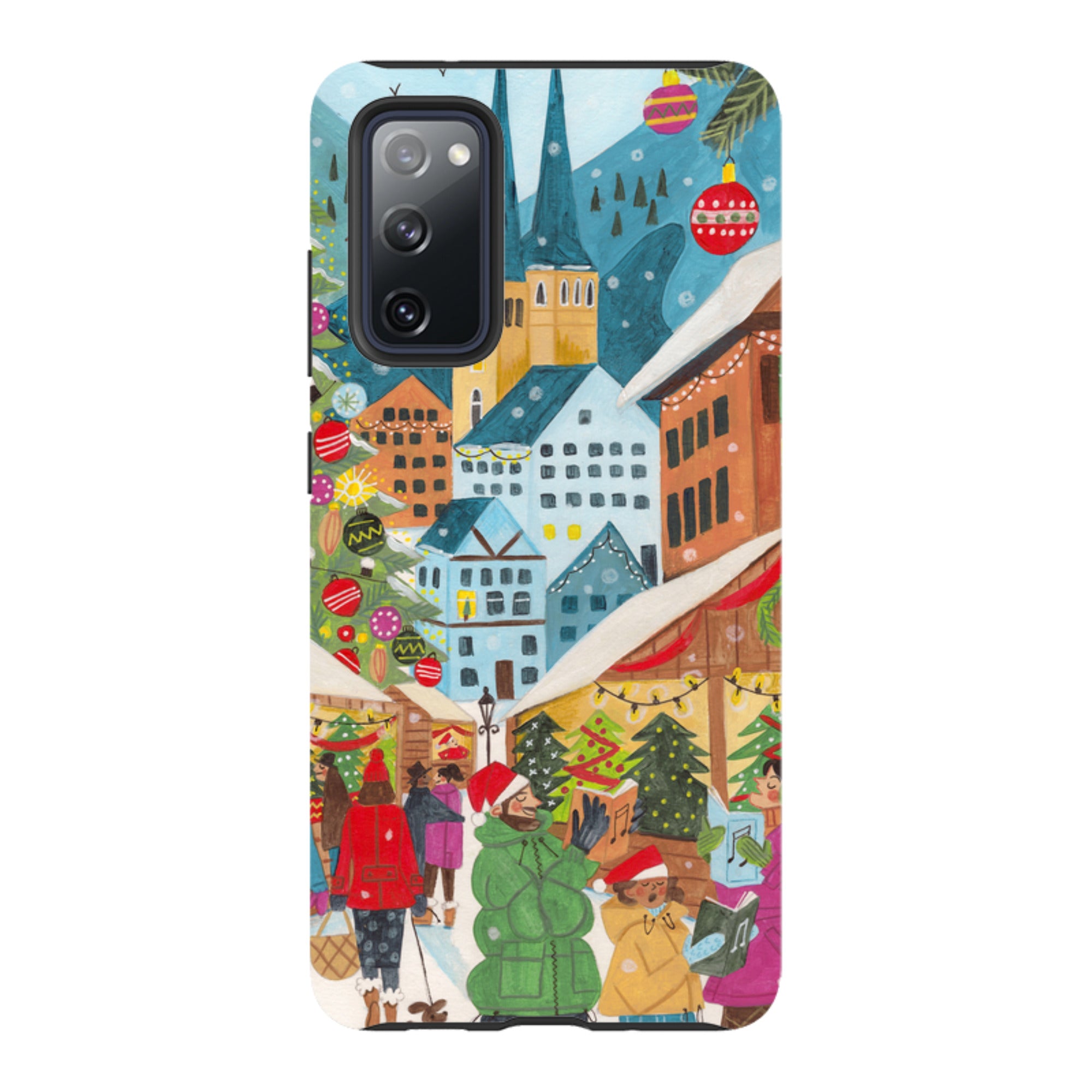 Samsung Tough Case - Christmas Market By Caroline Bonne Muller