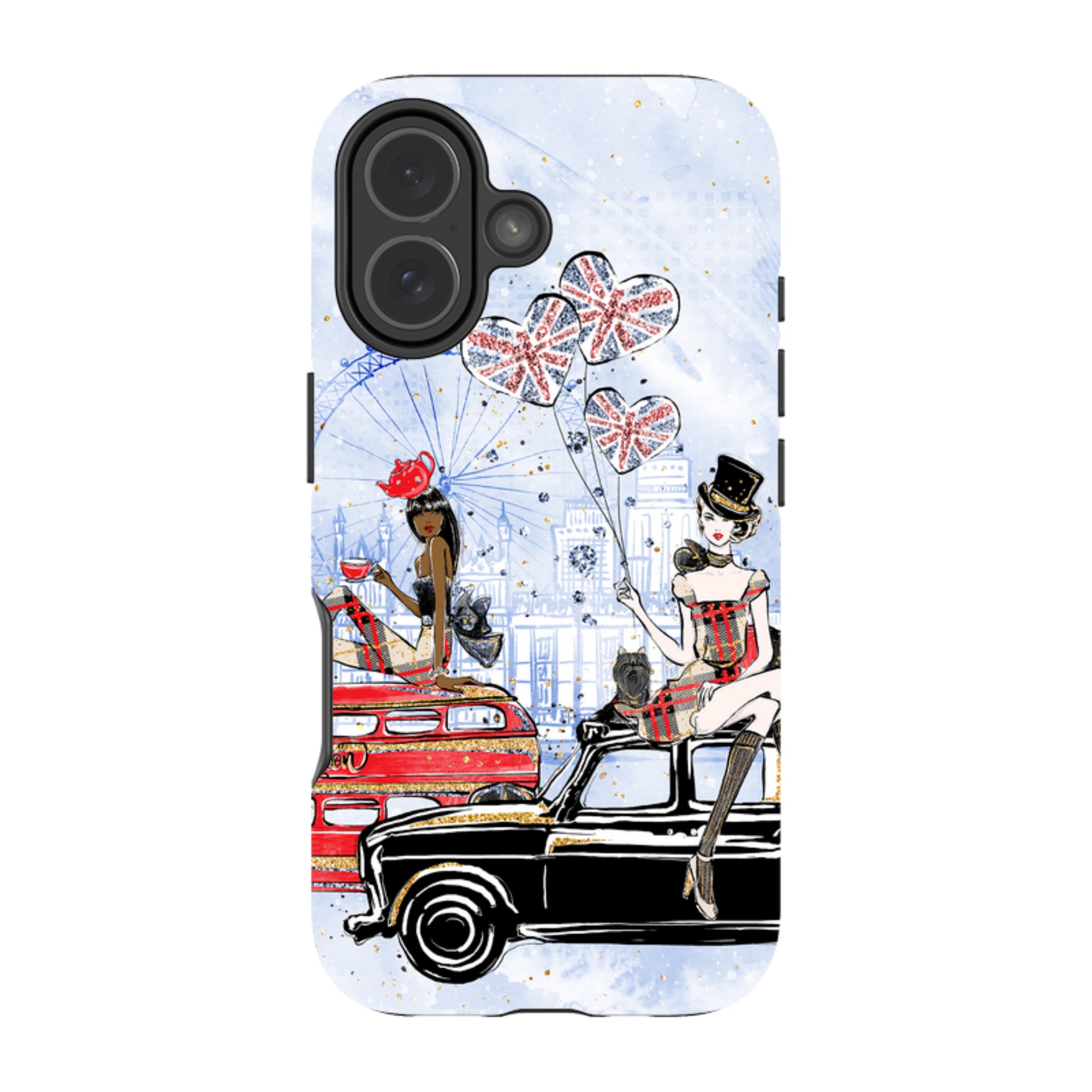 iPhone Tough Case - London Icons