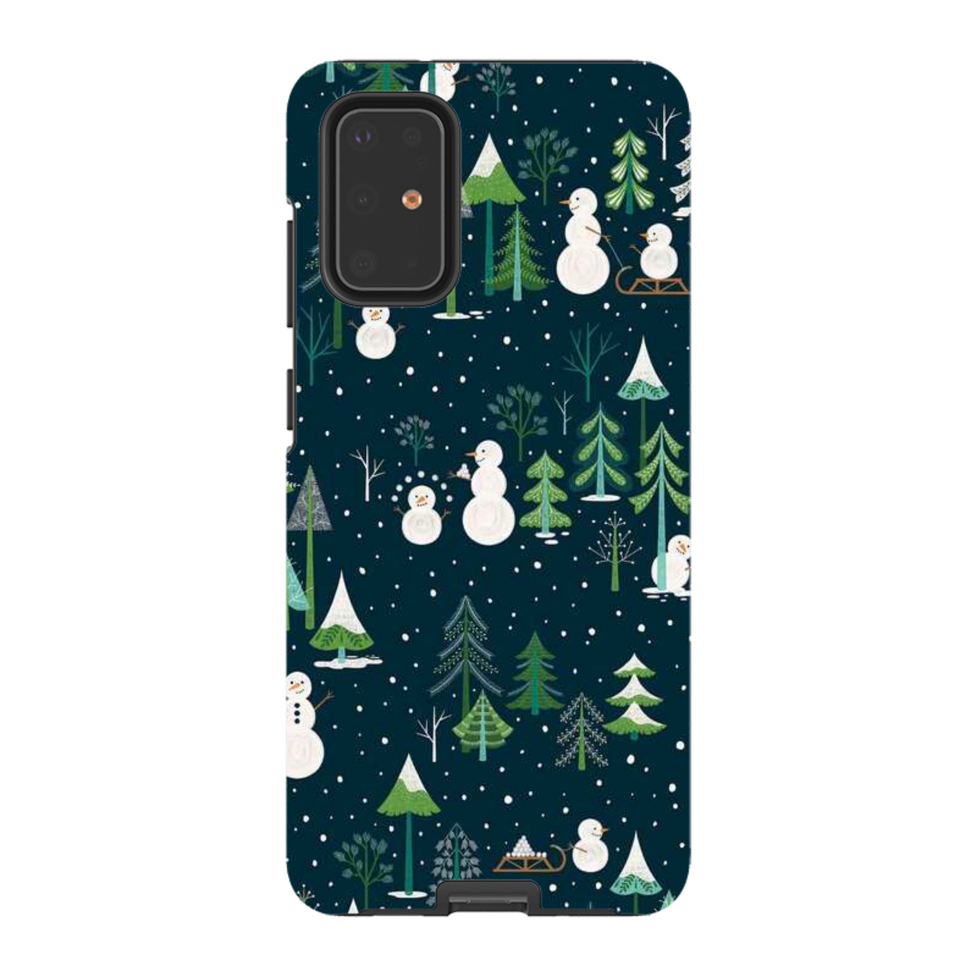 Samsung Tough Case - Snowman Playground By Jenny Zemanek