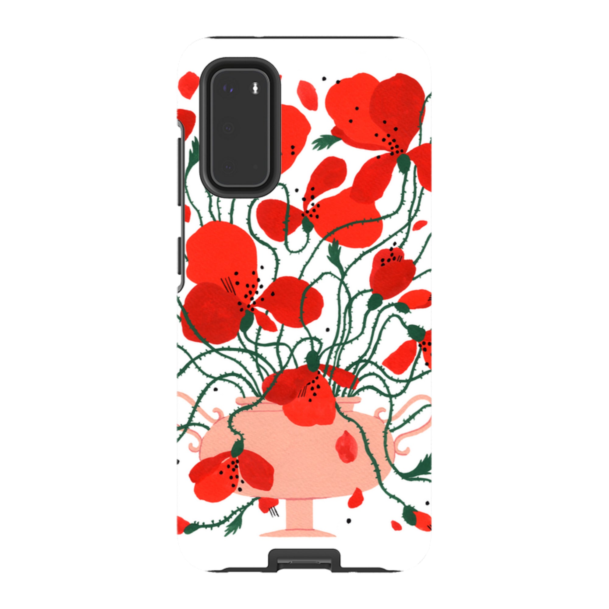 Samsung Tough Case - Poppies By Madalina Andronic
