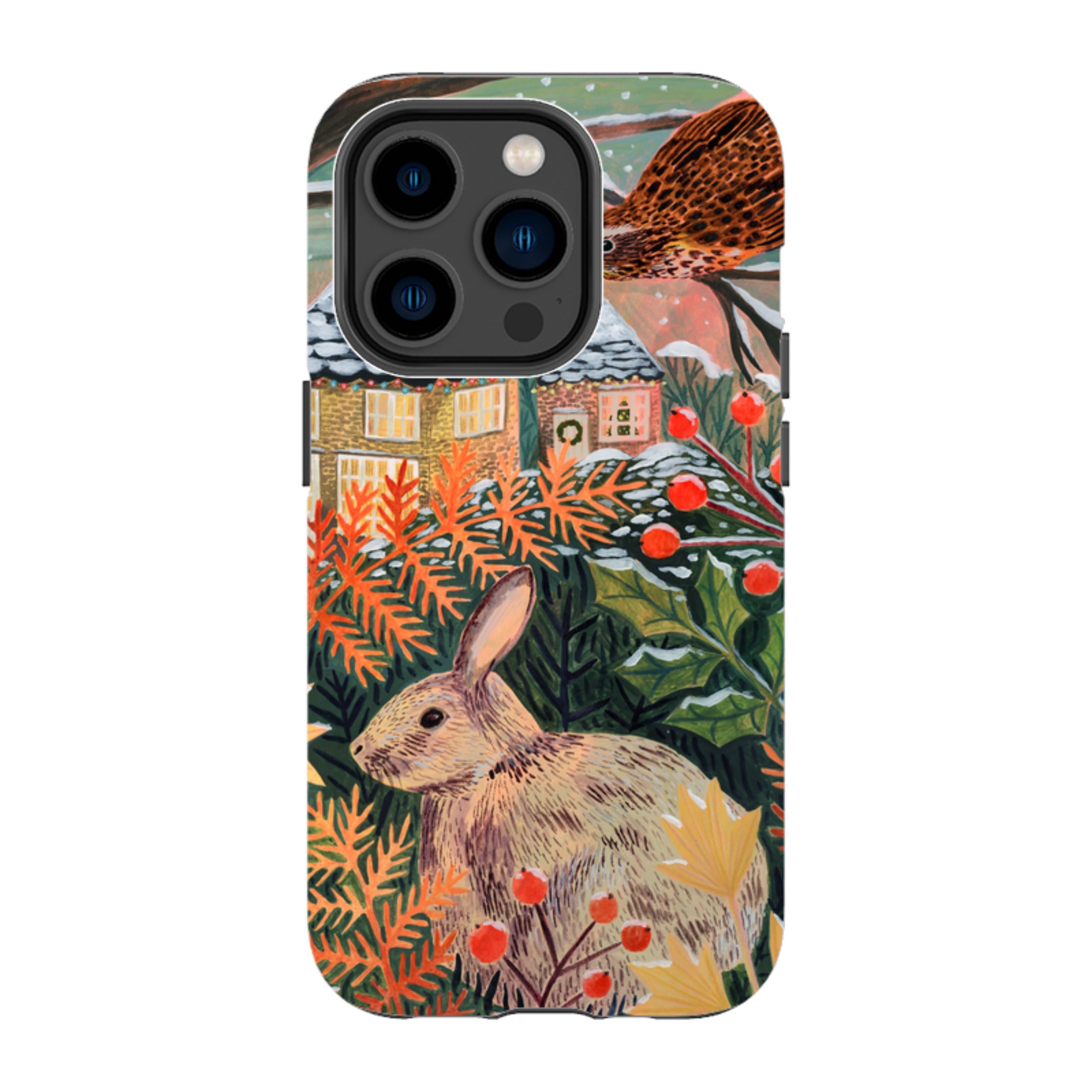 iPhone Tough Case - Rabbit By Lee Foster Wilson