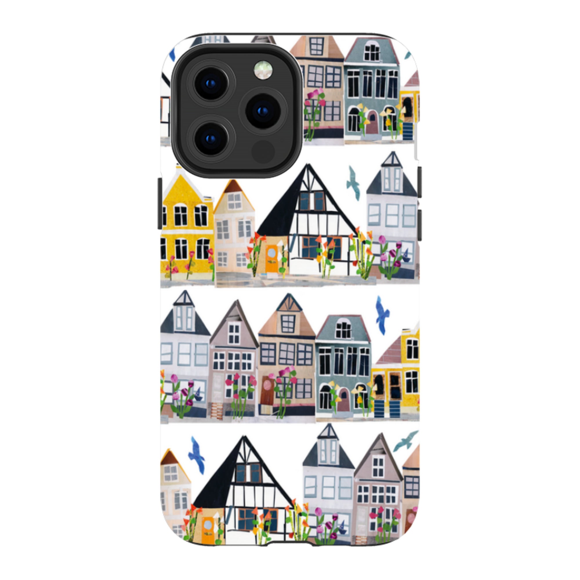 iPhone Tough Case - Danish Houses By Tracey English