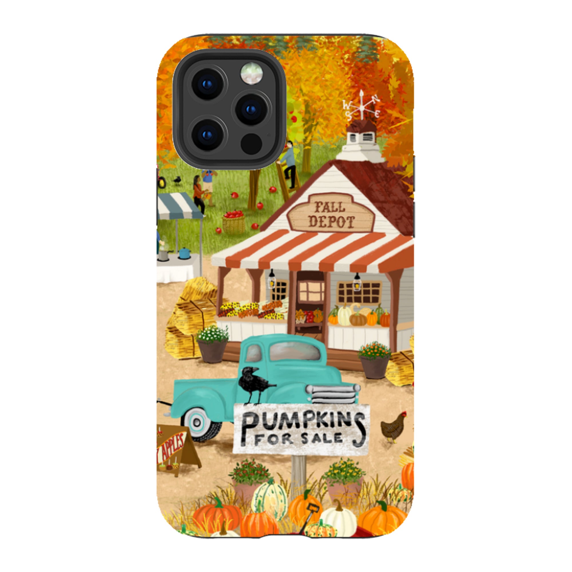 iPhone Tough Case - Fall Festival By Abby Jacobs