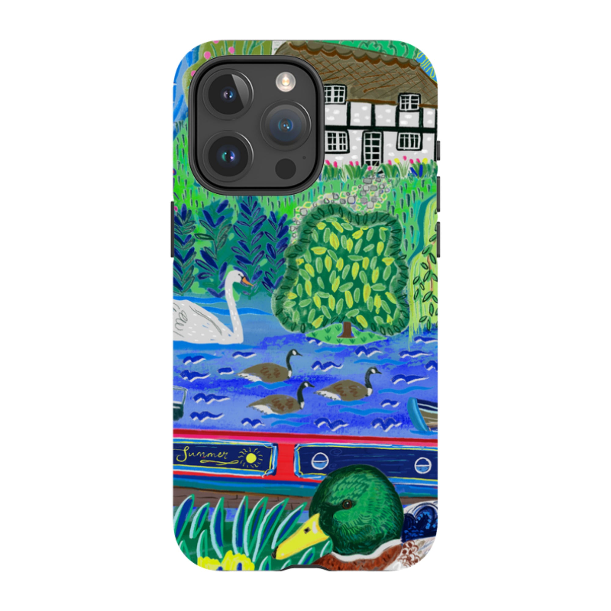 iPhone MagSafe Tough Case - Canalside By Emma Frances Grant