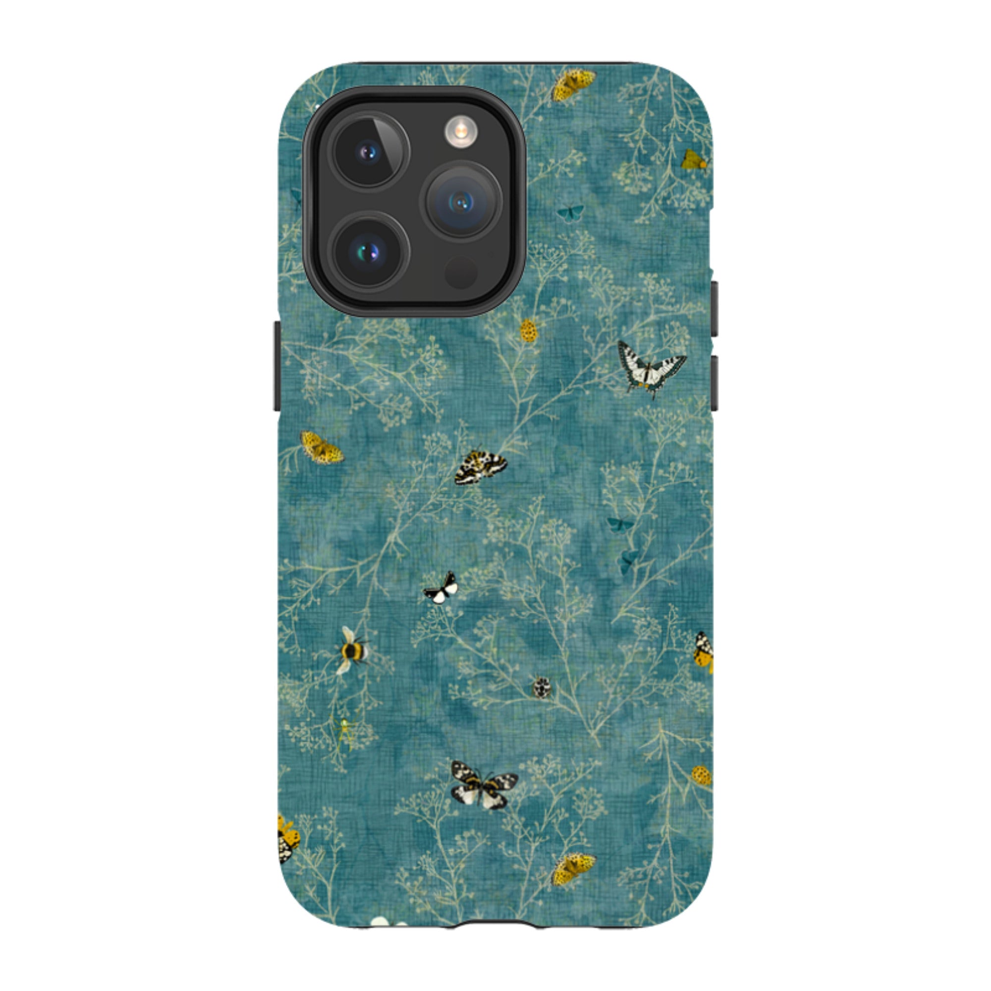 iPhone MagSafe Tough Case - Chinoiserie Garden Soft Sage By Katherine Quinn