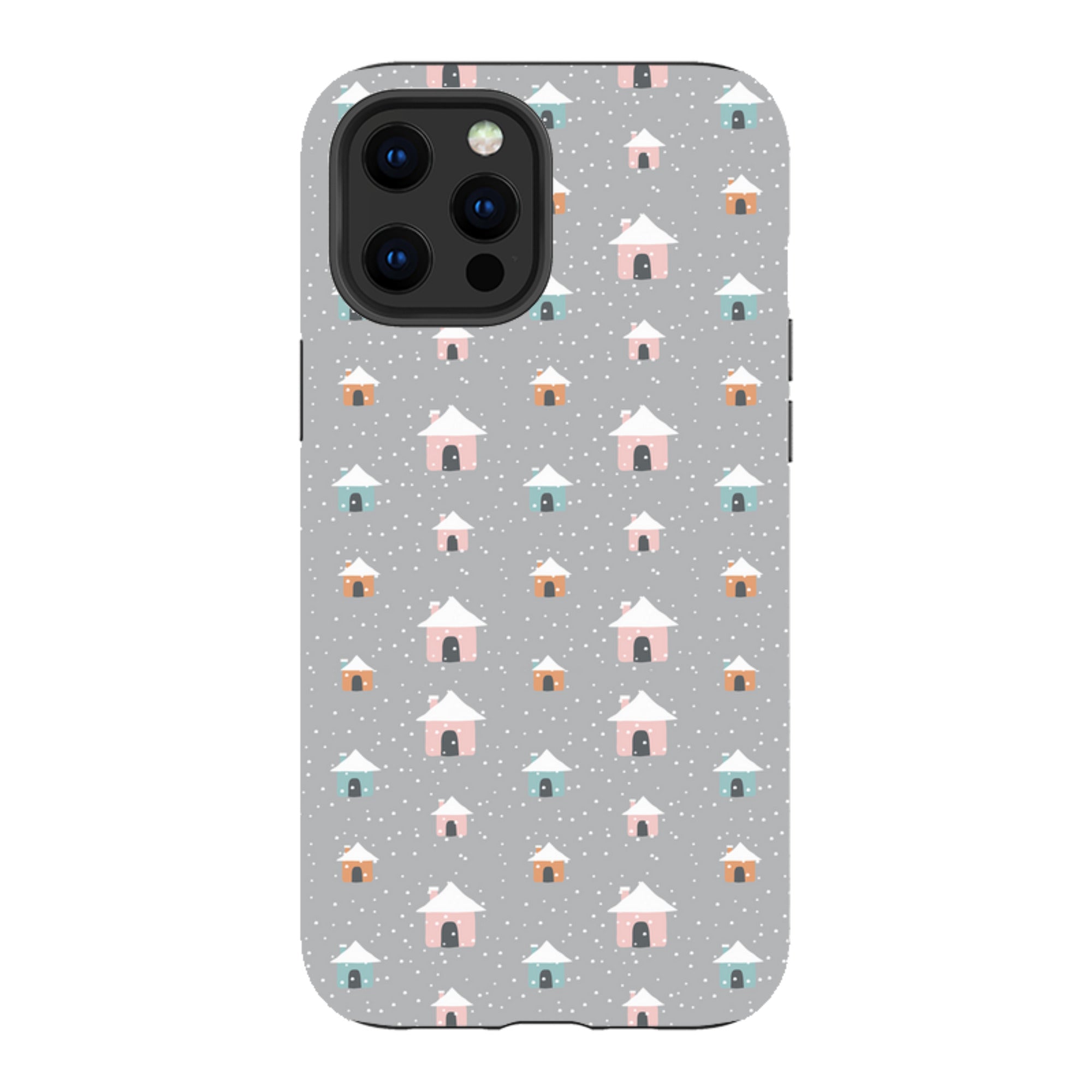 iPhone Tough Case - House Pattern