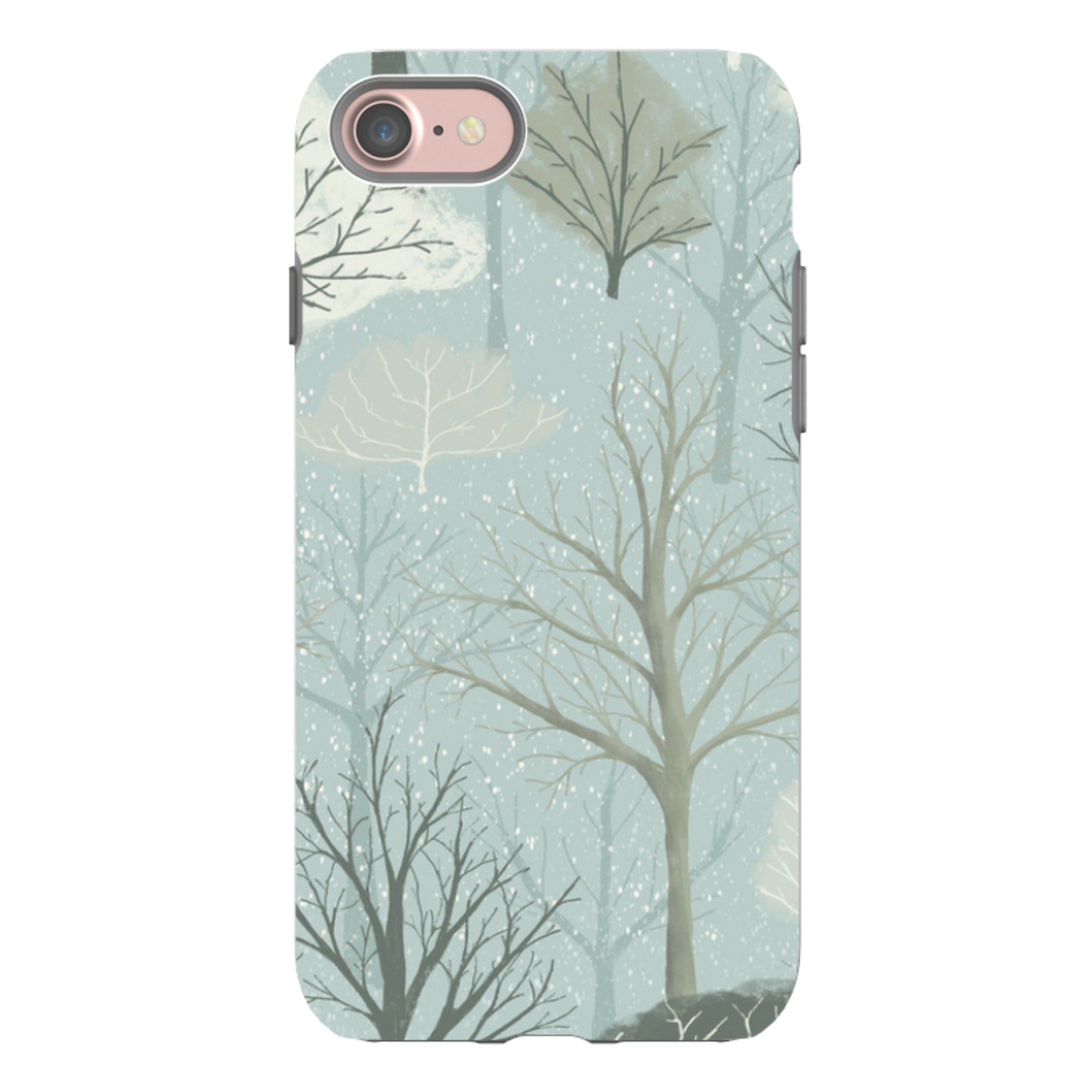 iPhone Tough Case - Winter Trees By Maja Lindberg