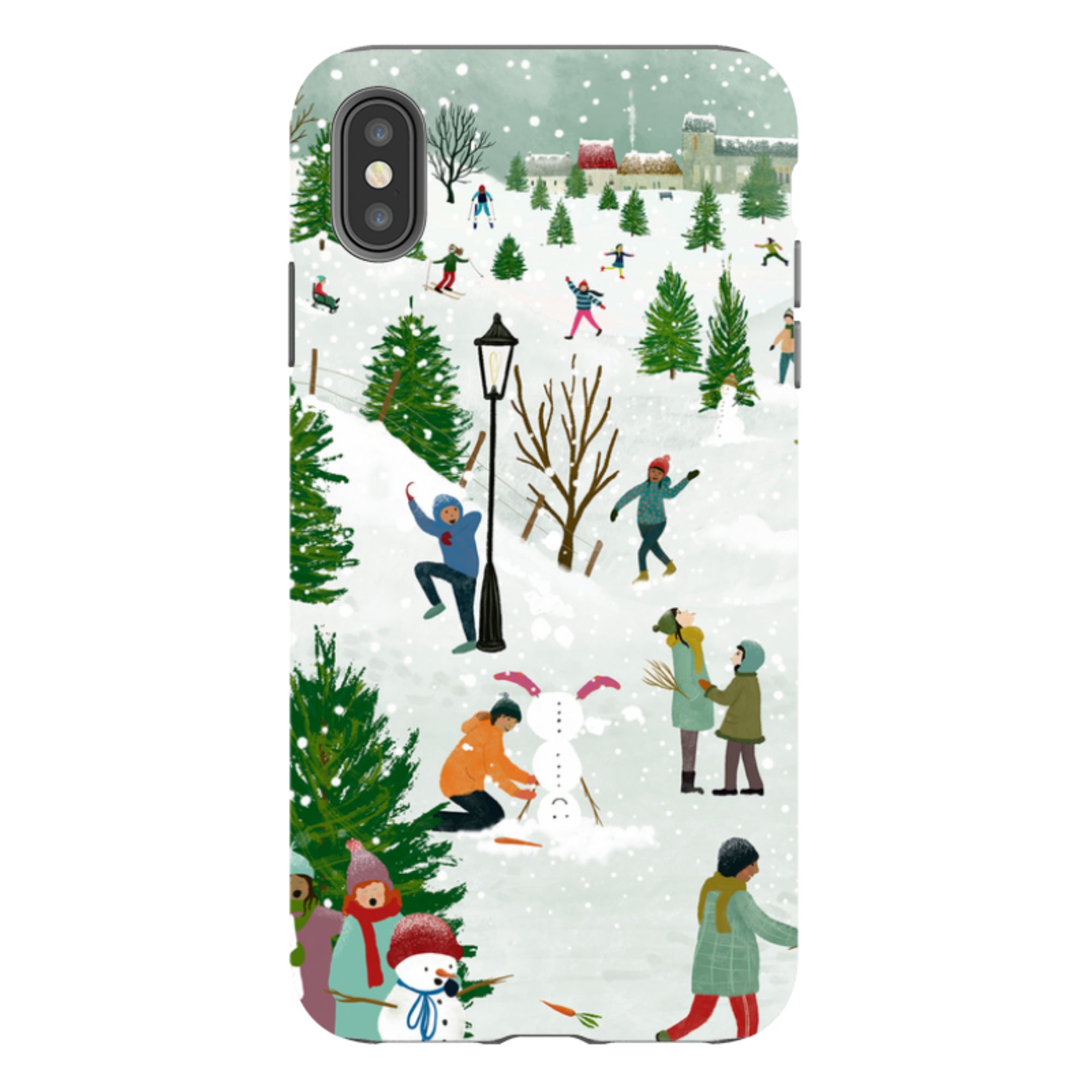 iPhone Tough Case - Let It Snow By Katherine Quinn