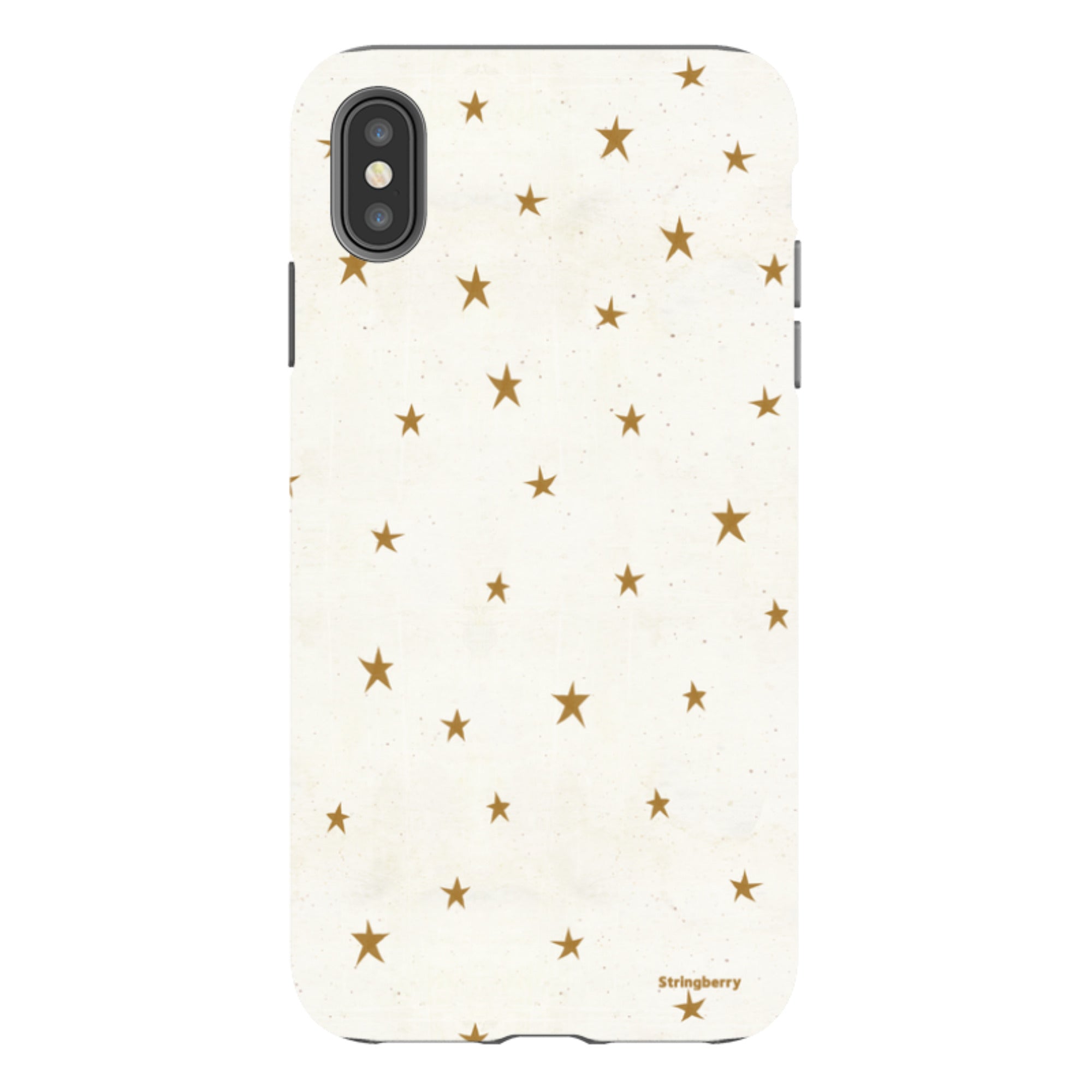 iPhone Tough Case - Christmas Stars-1 By Katherine Quinn
