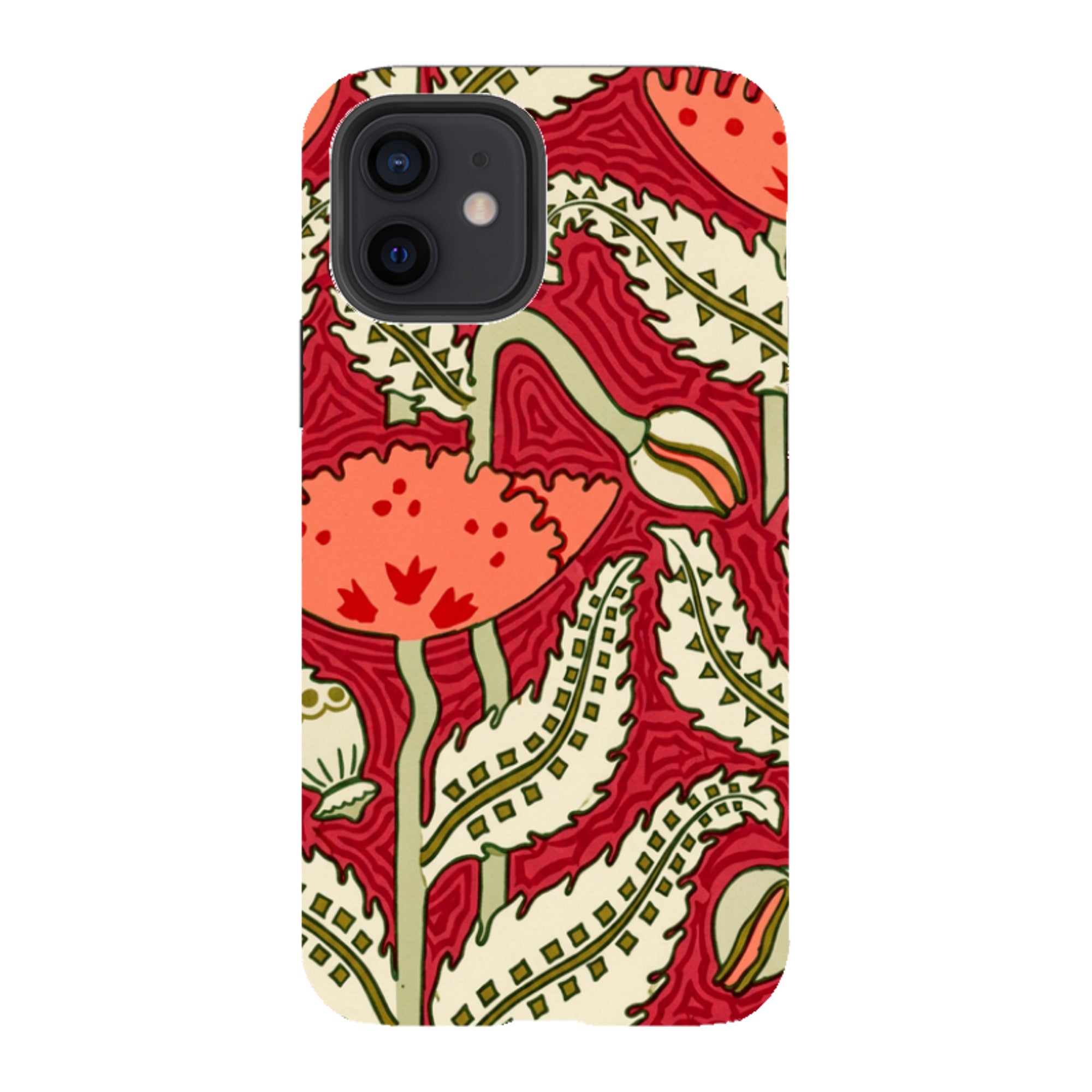 iPhone Tough Case - William Morris Red Floral