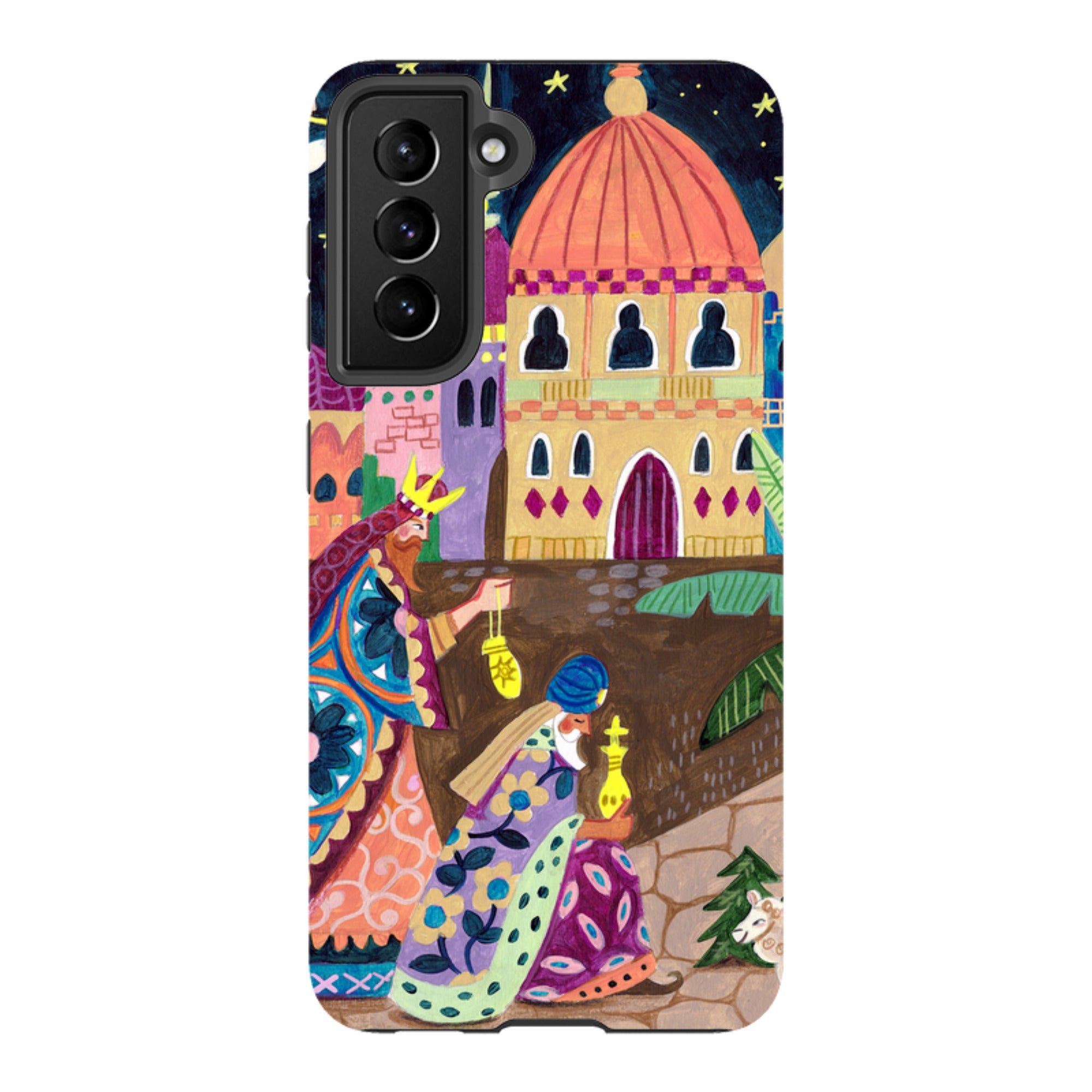 Samsung Tough Case - Wisemen II By Caroline Bonne Muller