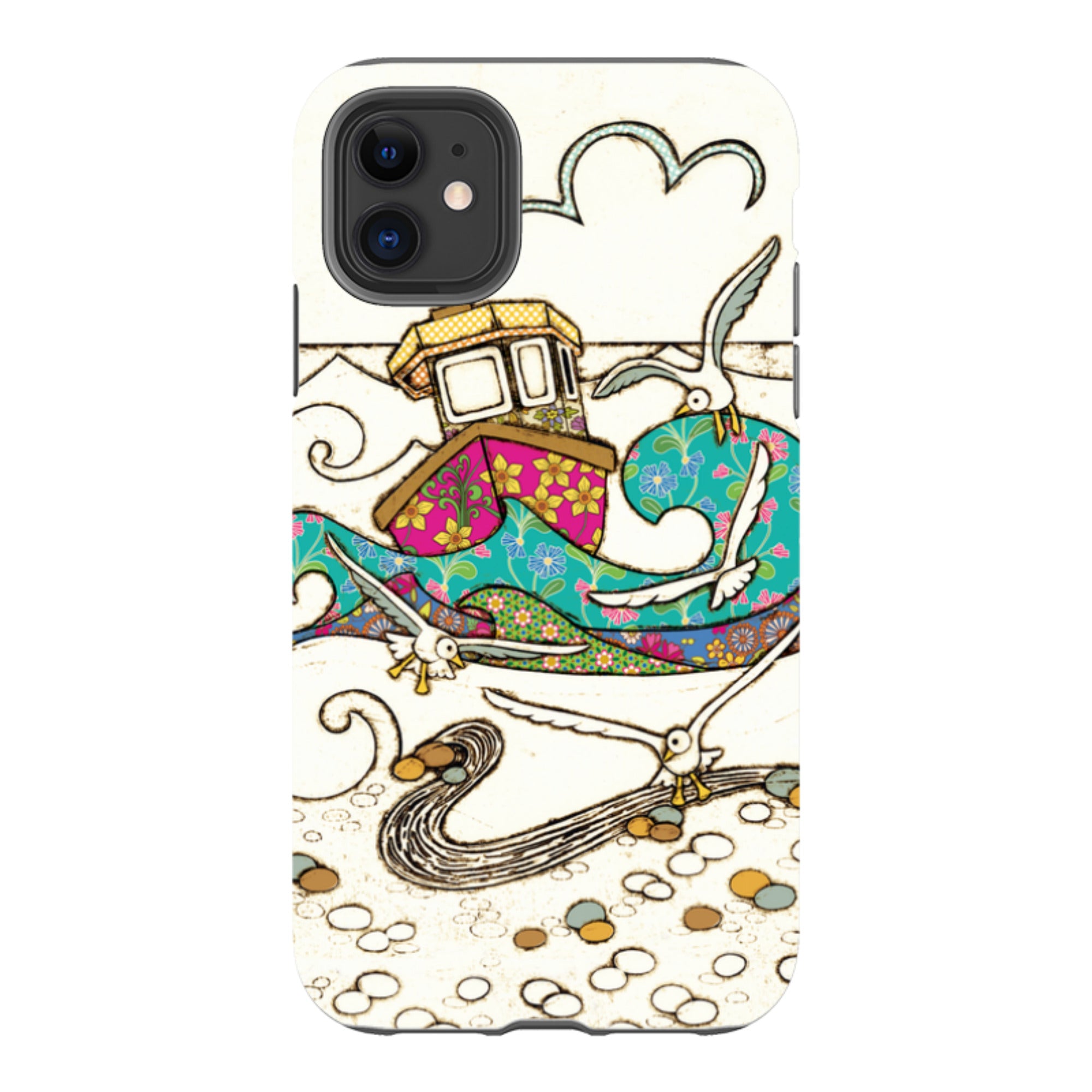 iPhone Tough Case - Fishing Boat By Amelia Bowman