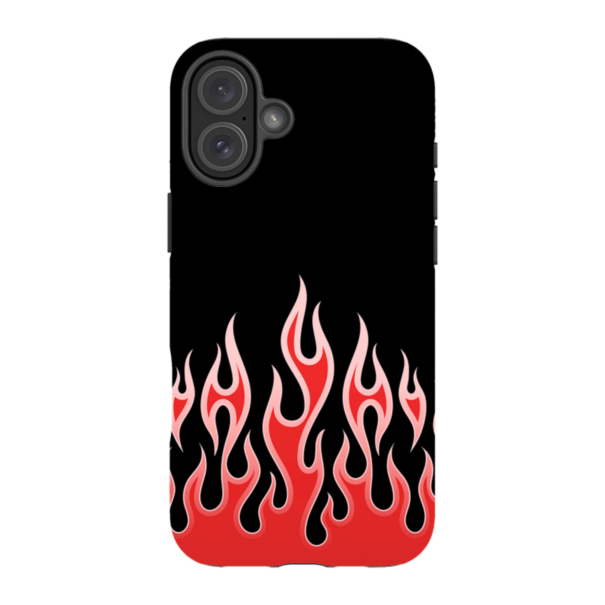 iPhone Tough Case - Red Flames