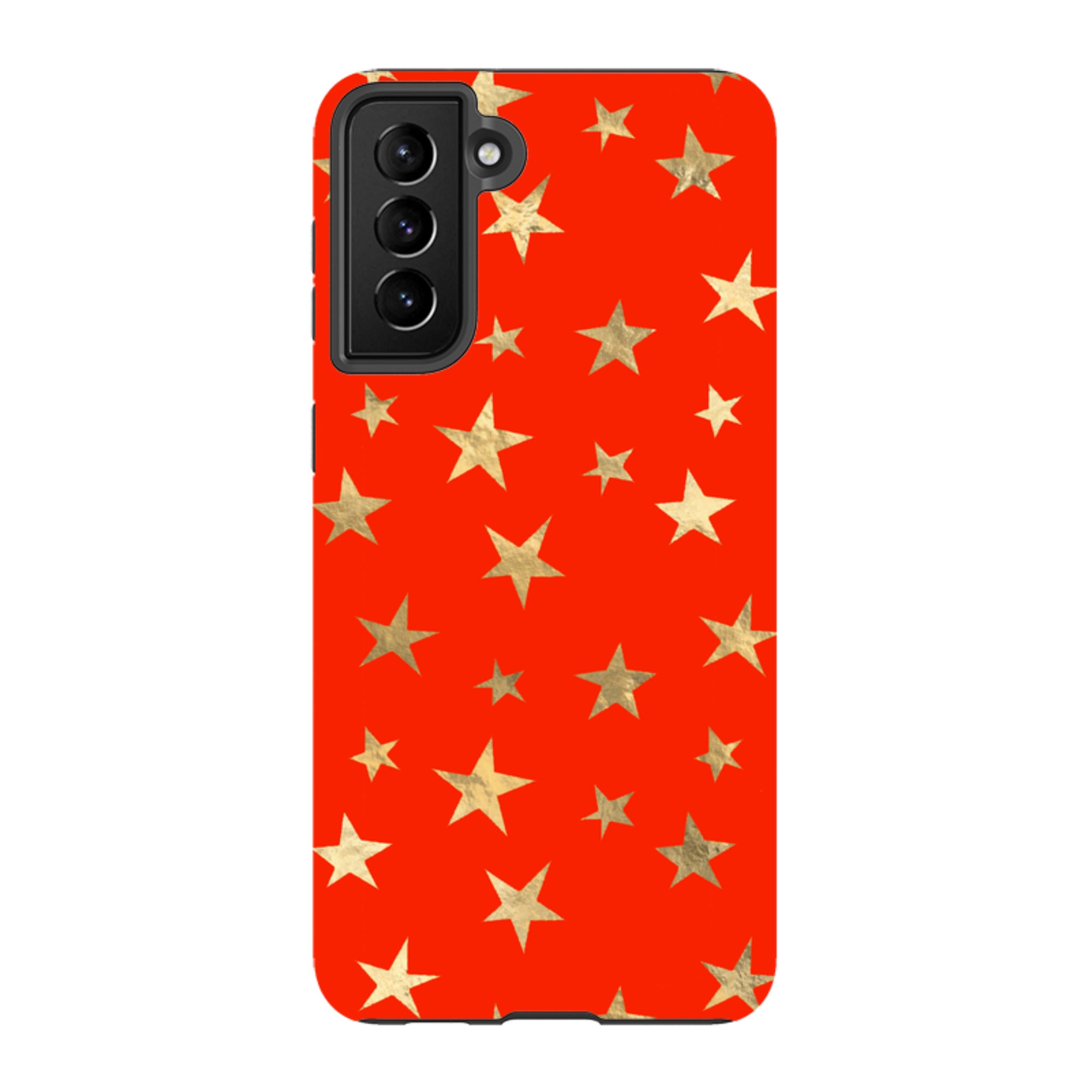 Samsung Tough Case - Red and Gold Stars