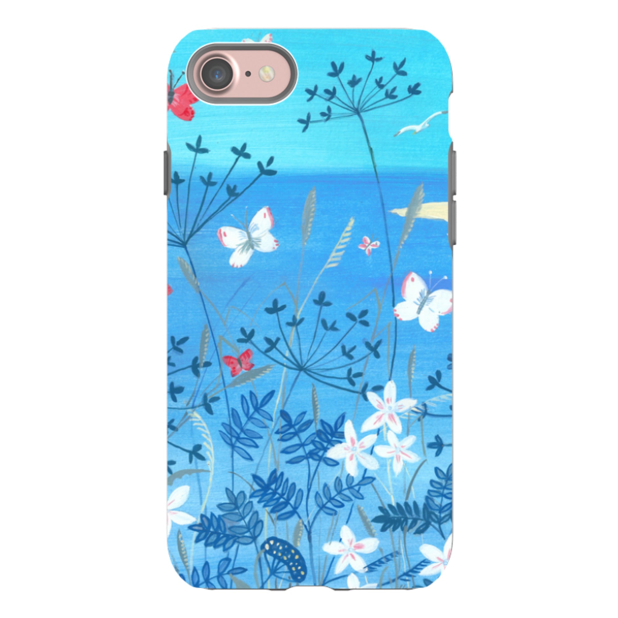 iPhone Tough Case - Floral By Mary Stubberfield