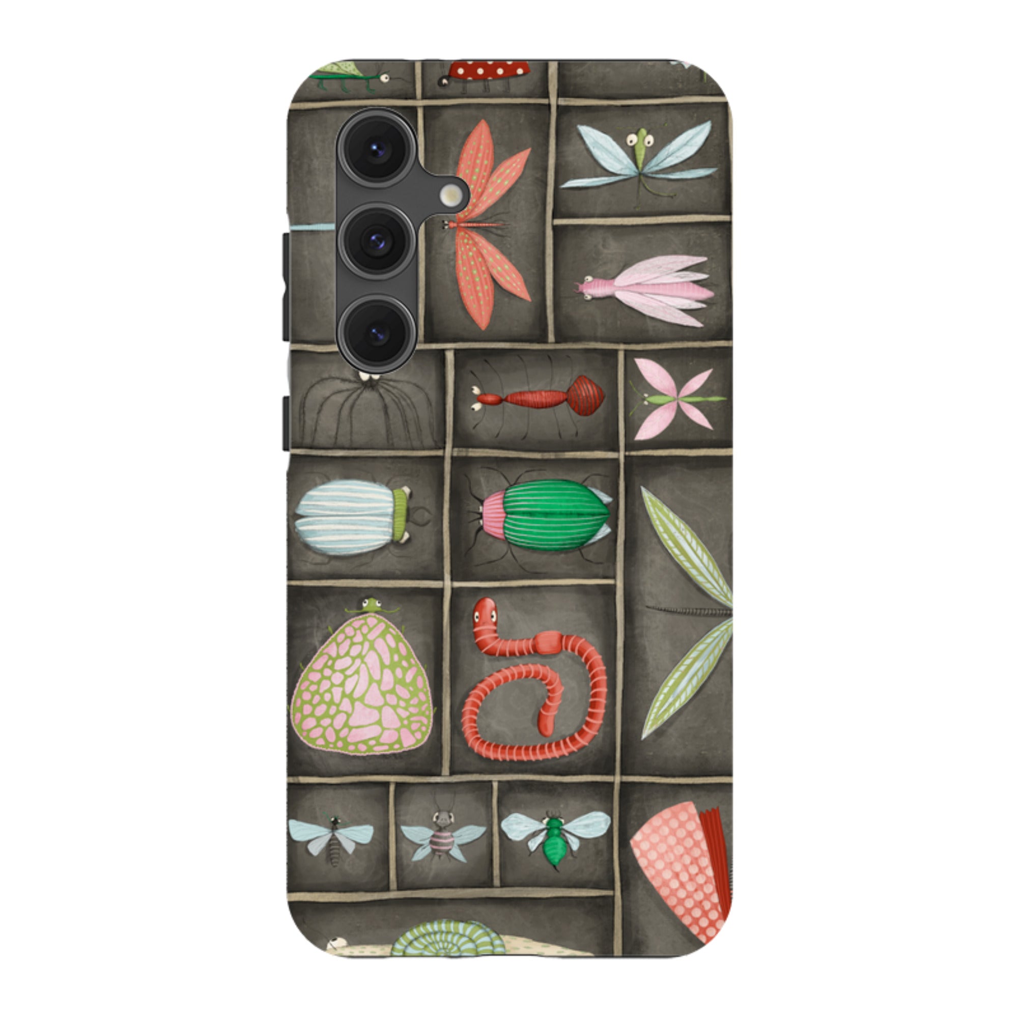 Samsung Tough Case - Cabinet Of Bugs By Maja Lindberg