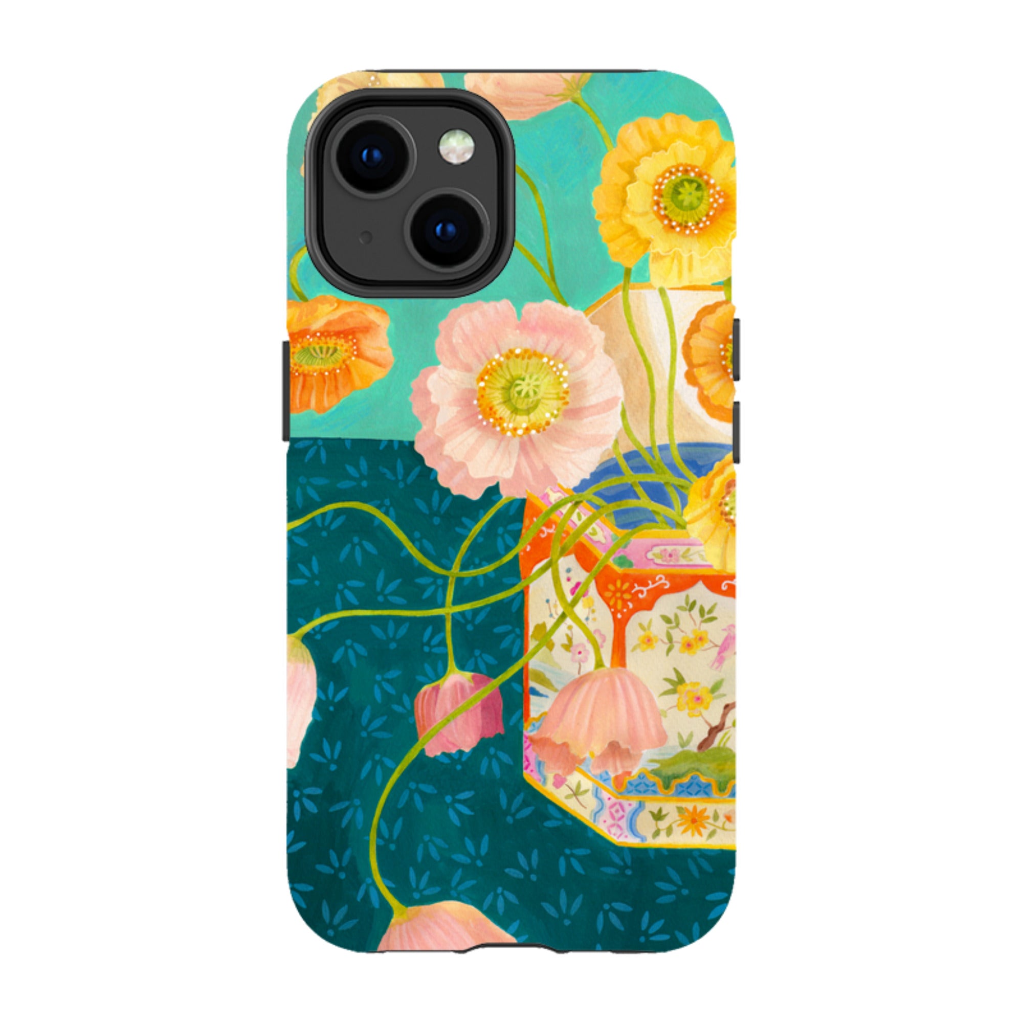 iPhone Tough Case - Poppies By Bex Parkin
