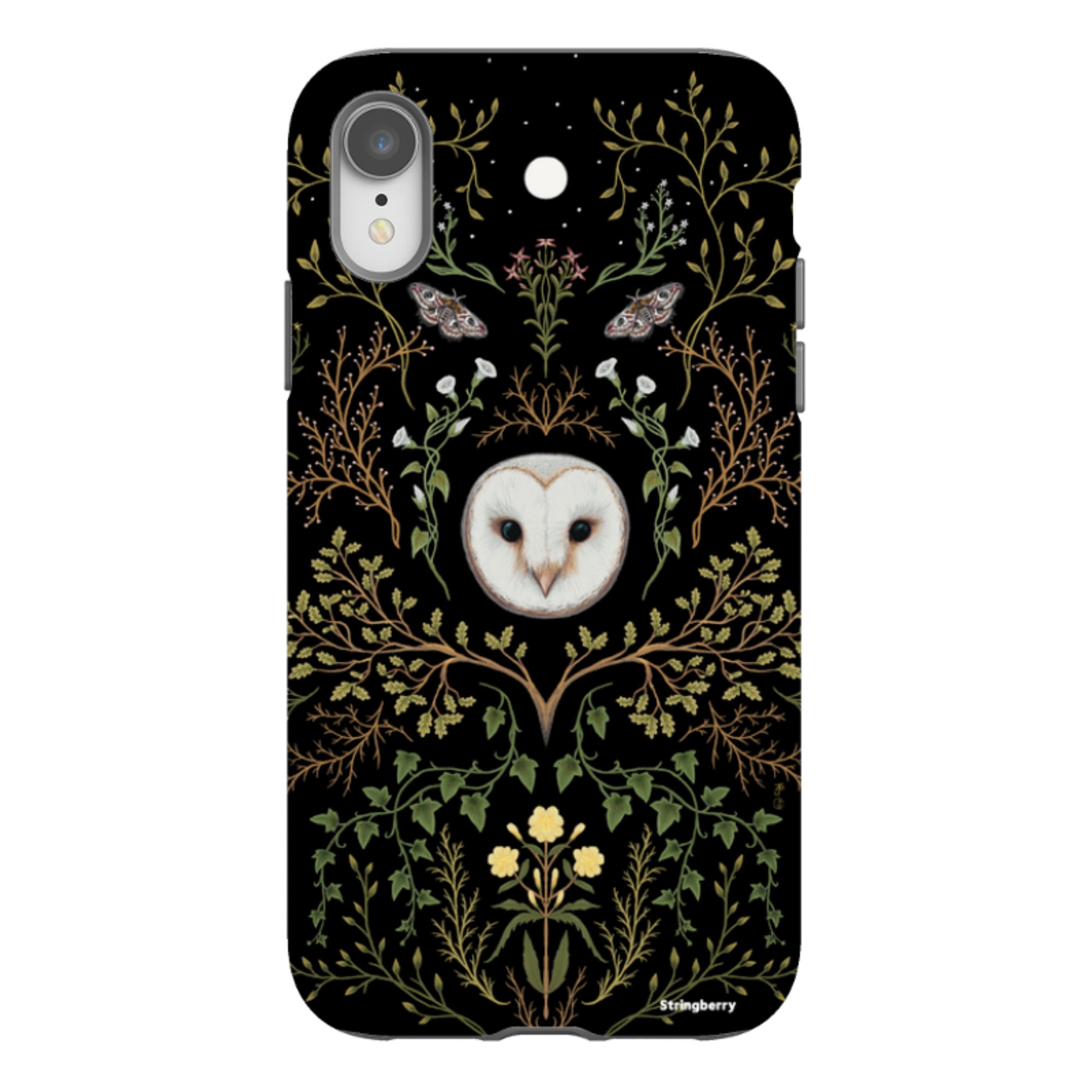 iPhone Tough Case - Owl Pattern By Anna Stead