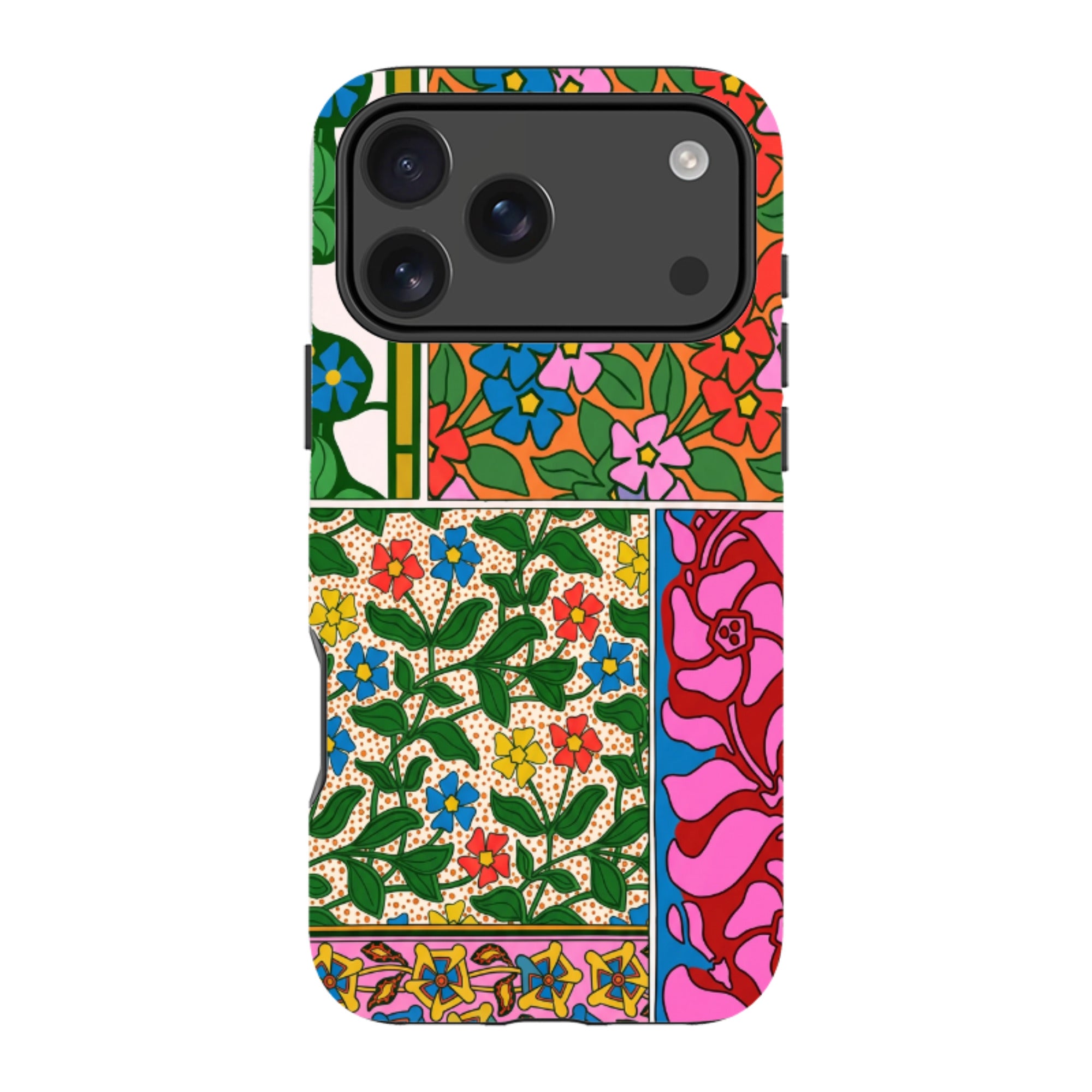 iPhone MagSafe Tough Case - Vintage Wildflowers