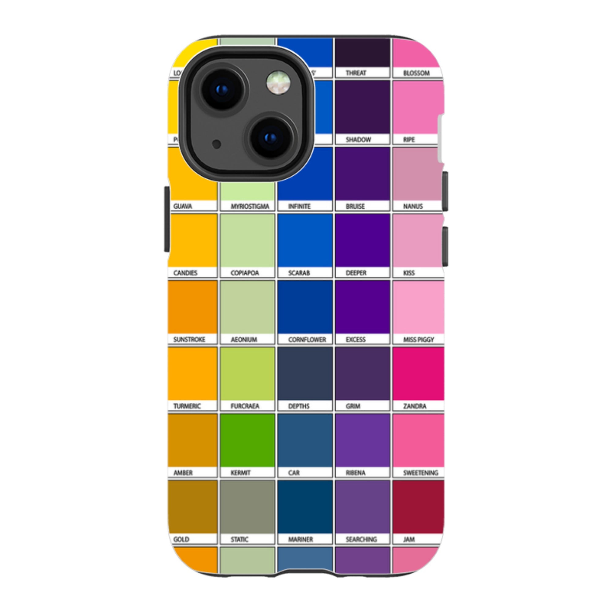 iPhone Tough Case - Multi Chromology By Kitty Joseph
