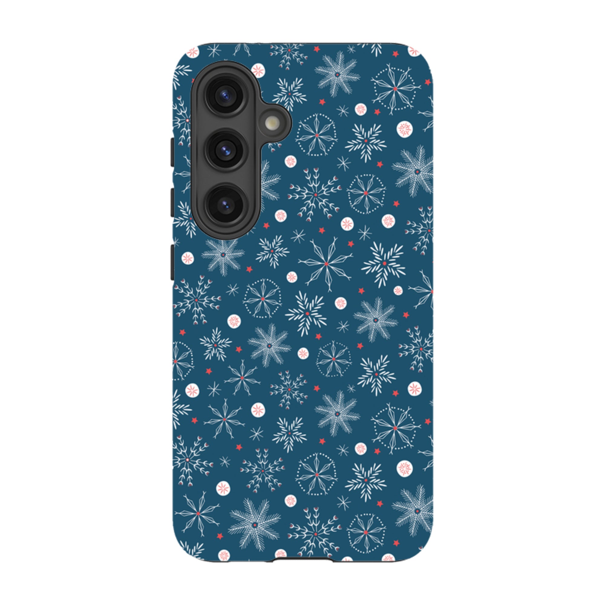 Samsung Tough Case - Christmas Snowflakes By Ali Brookes