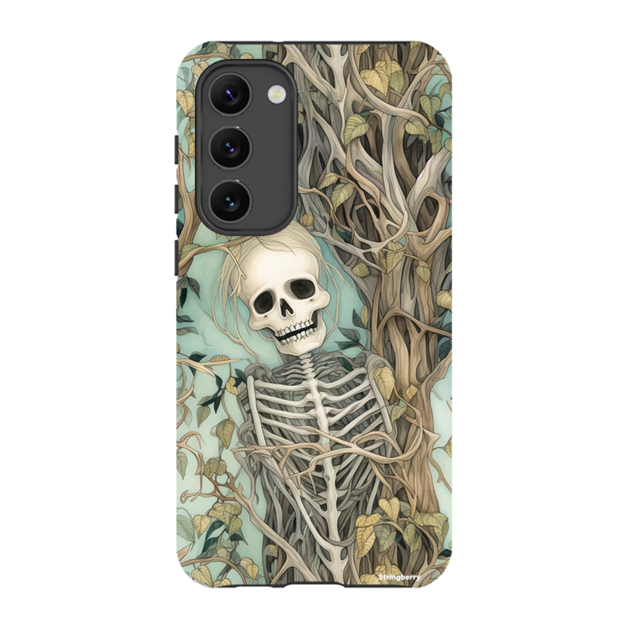 Samsung Tough Case - Skeletal Floral