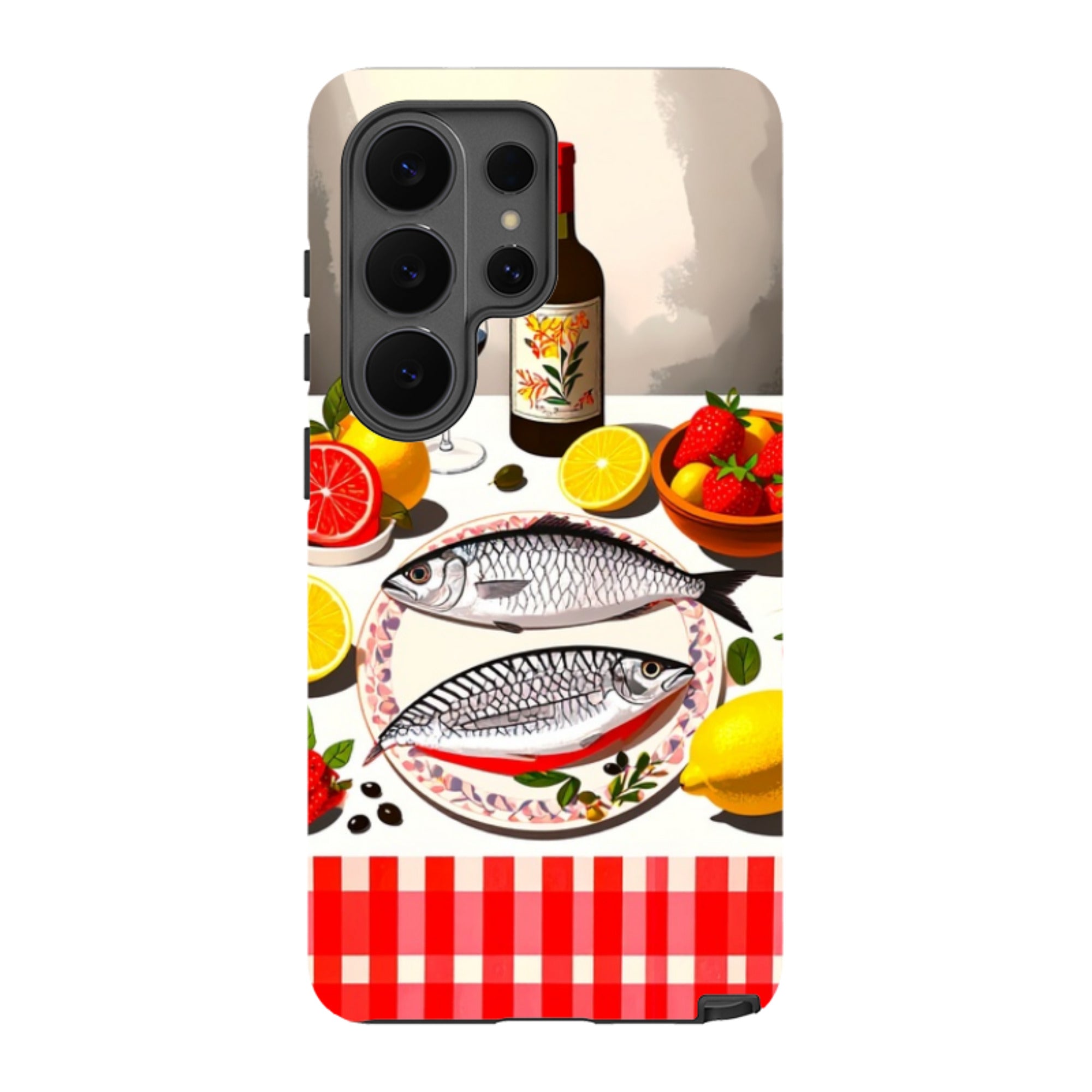 Samsung Tough Case - Plate Of Sardines