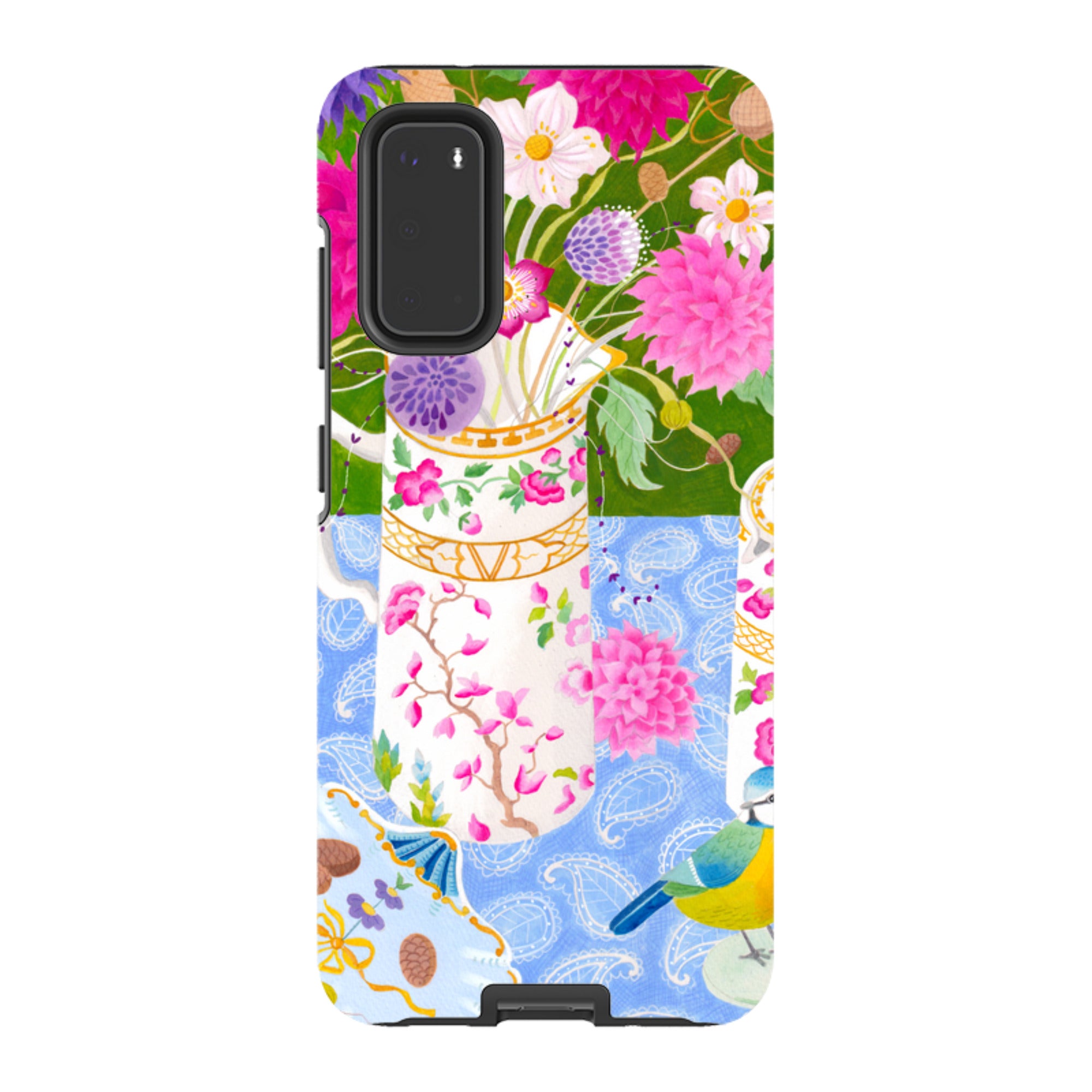 Samsung Tough Case - Dahlias By Bex Parkin