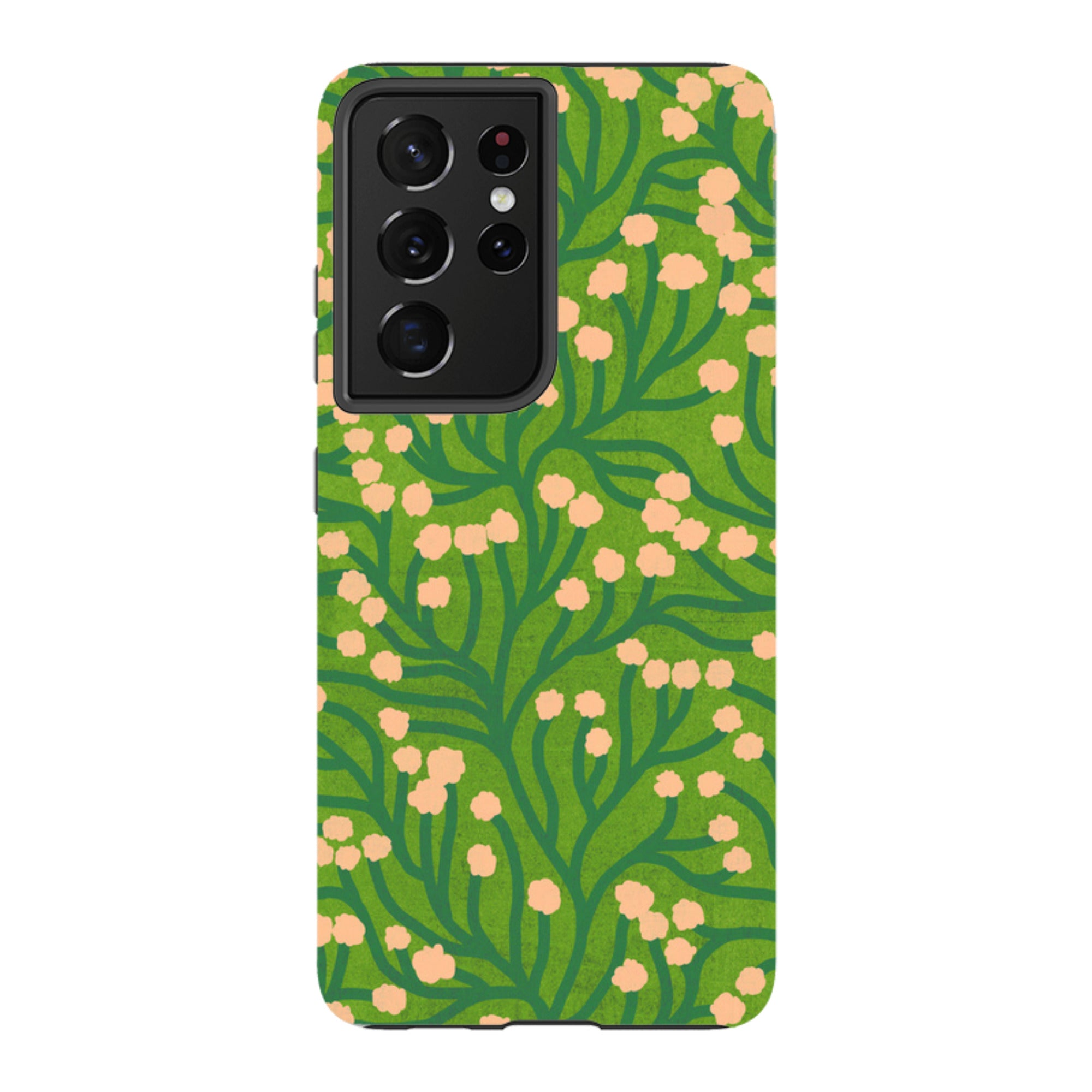 Samsung Tough Case - Vine Pink And Teal By Katherine Quinn