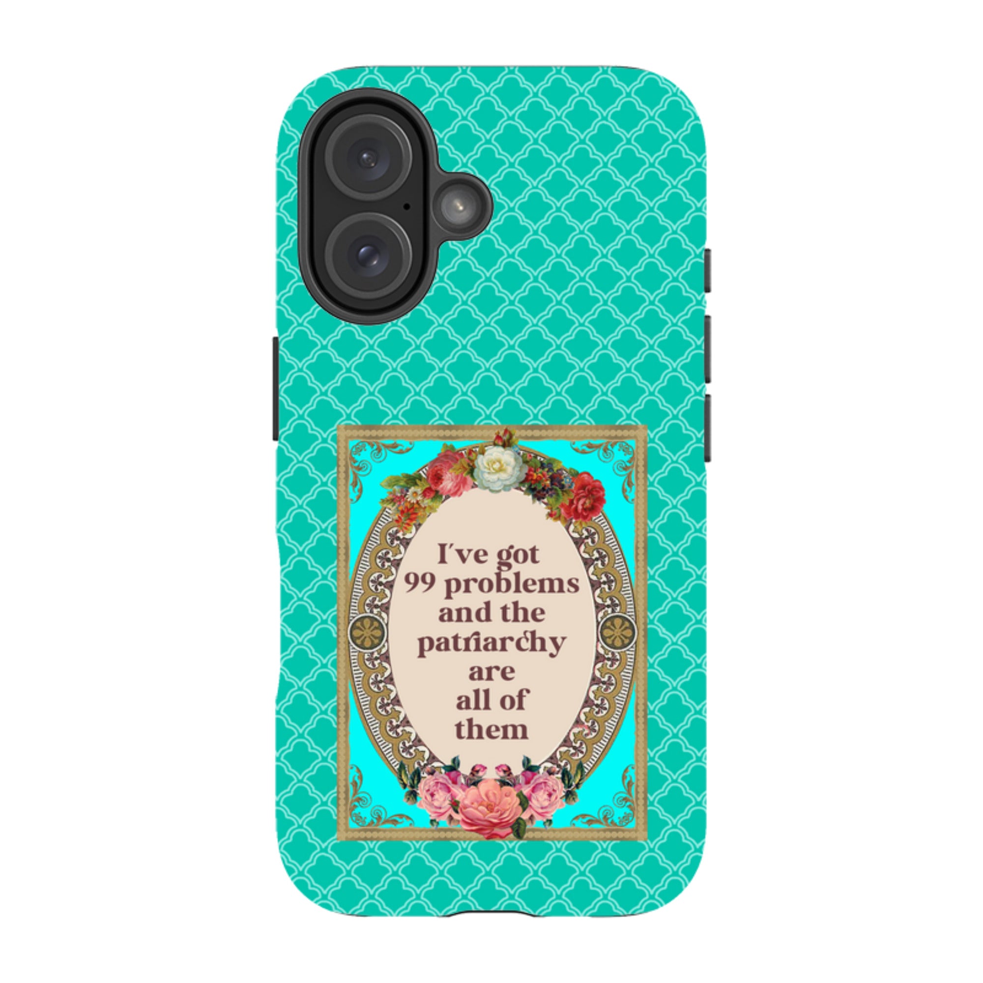 iPhone Tough Case - 99 Problems By Clare Jordan