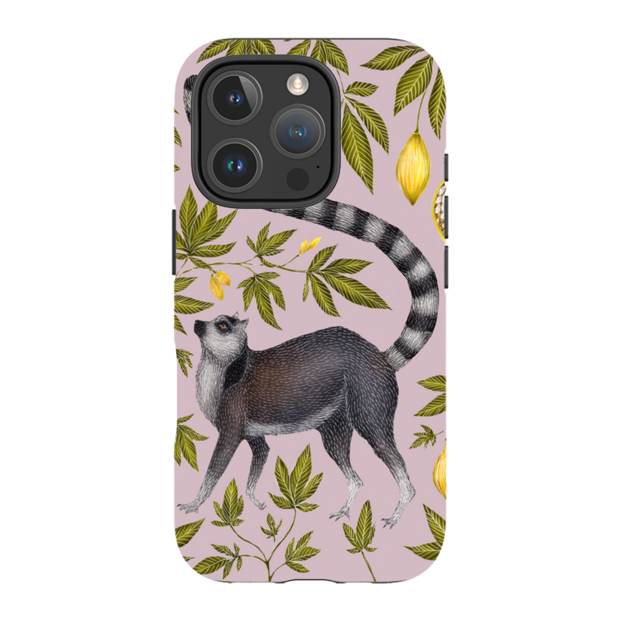 iPhone Tough Case - Lemur By Catherine Rowe
