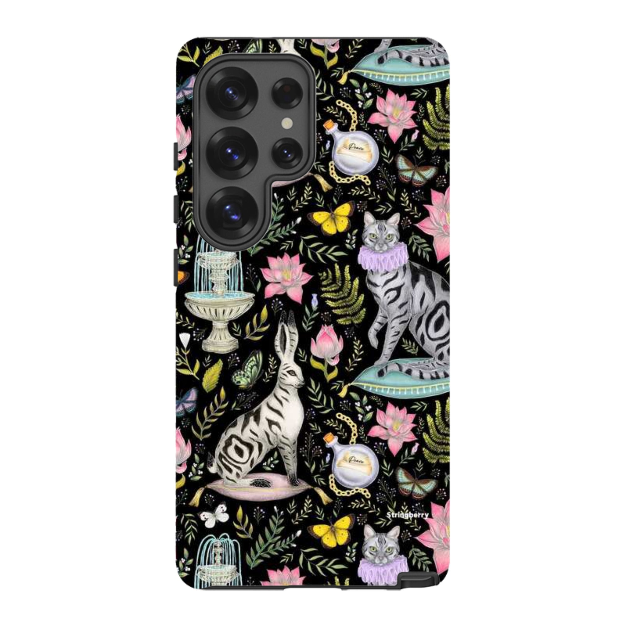 Samsung Tough Case - Lotus Garden By Catherine Rowe