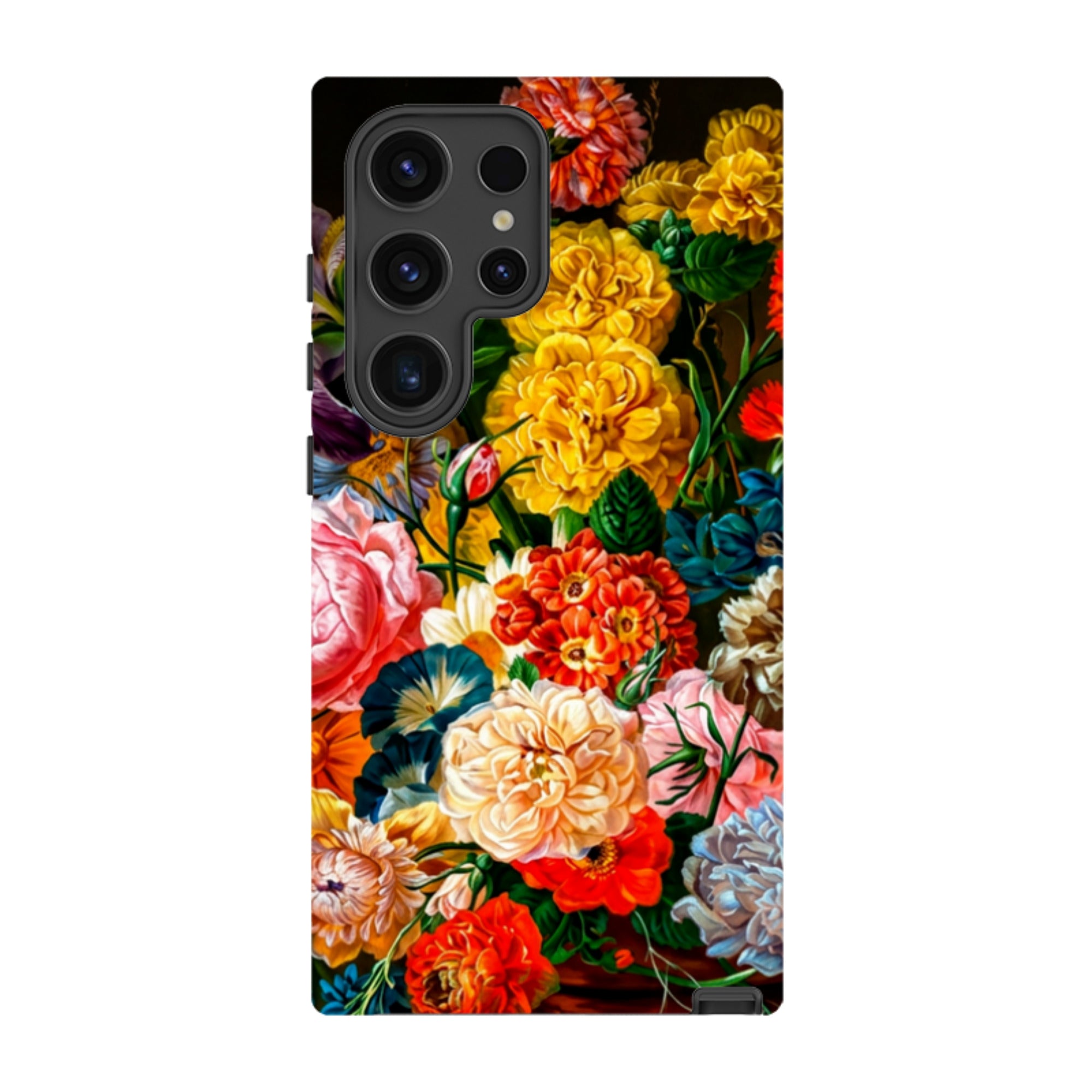 Samsung Tough Case - Vintage Peony & Iris