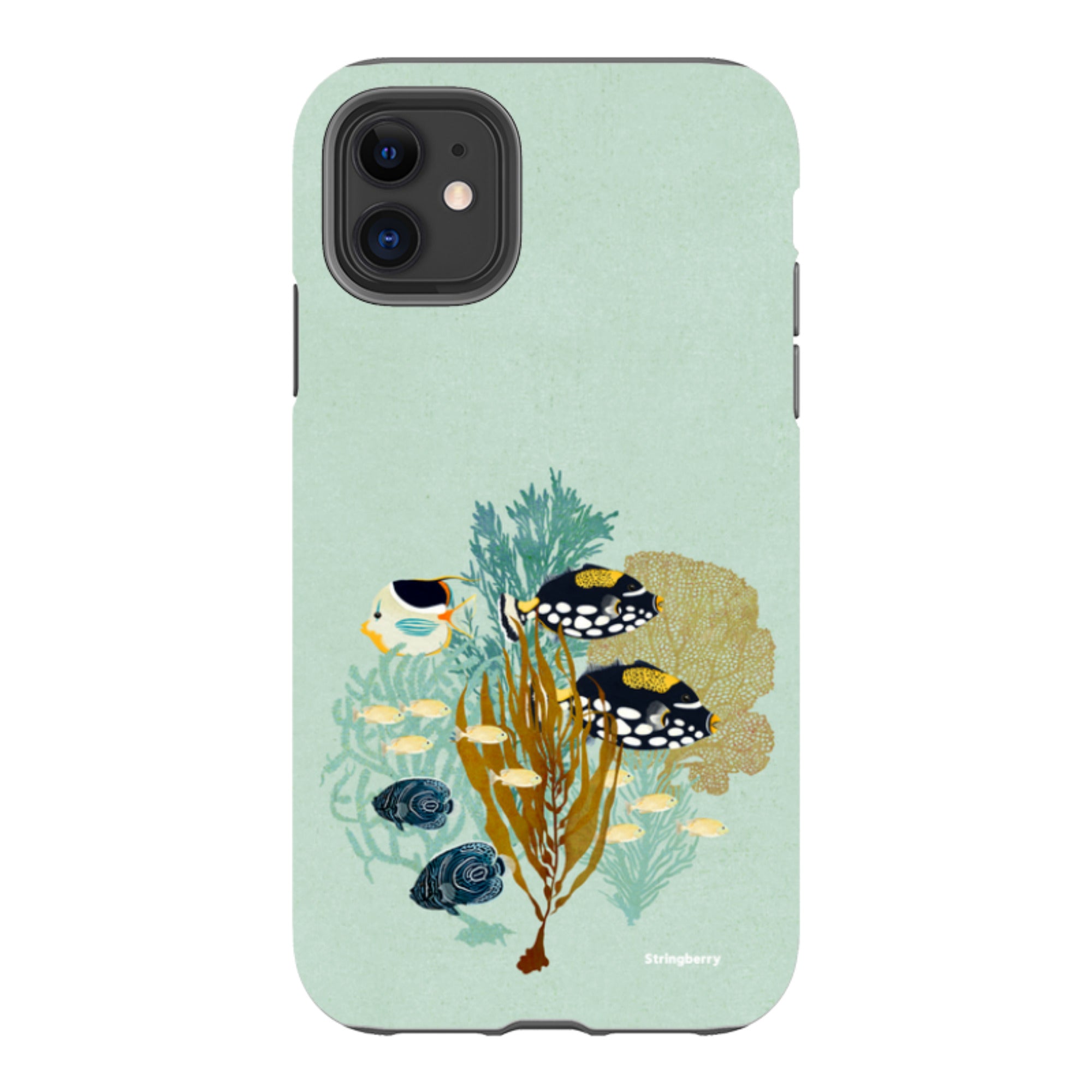 iPhone Tough Case - Fish Town By Katherine Quinn