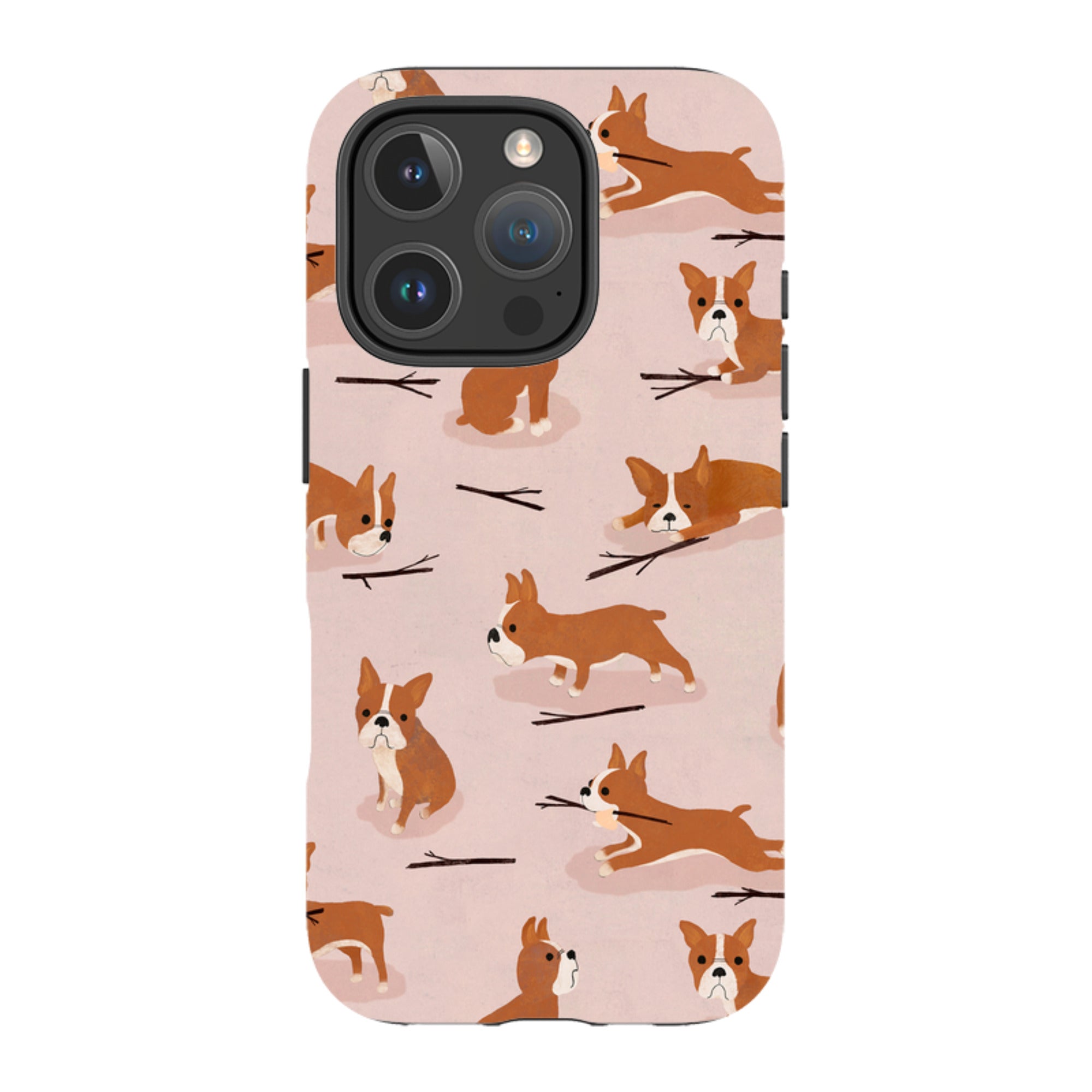 iPhone Tough Case - Boston Terrier By Katherine Quinn